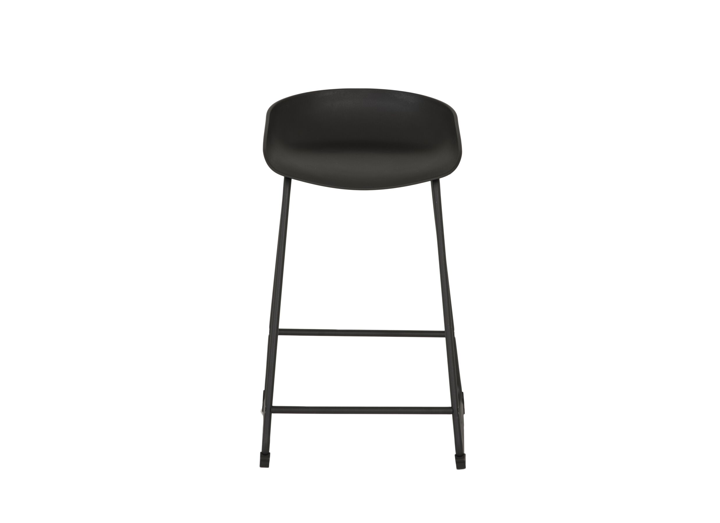 Tabouret de bar Vegas HA65cm - synthétique - noir