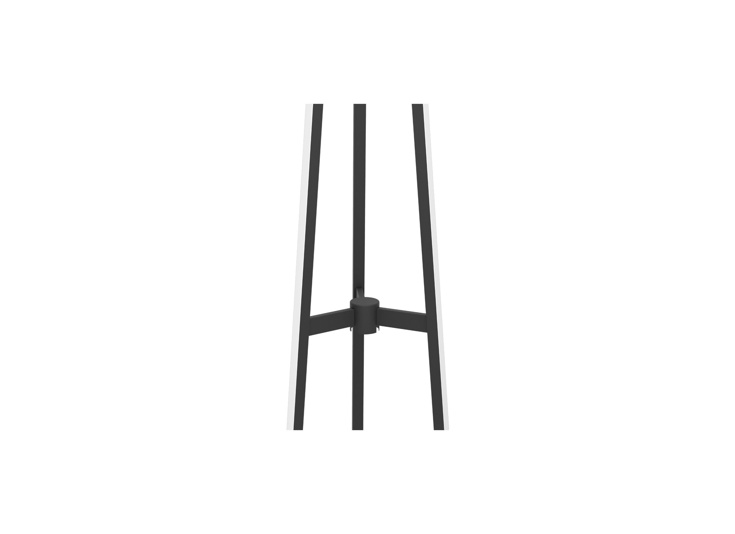 Detailfoto - Tripod lamp Mongolana H151cm 30W LED aluminium zwart