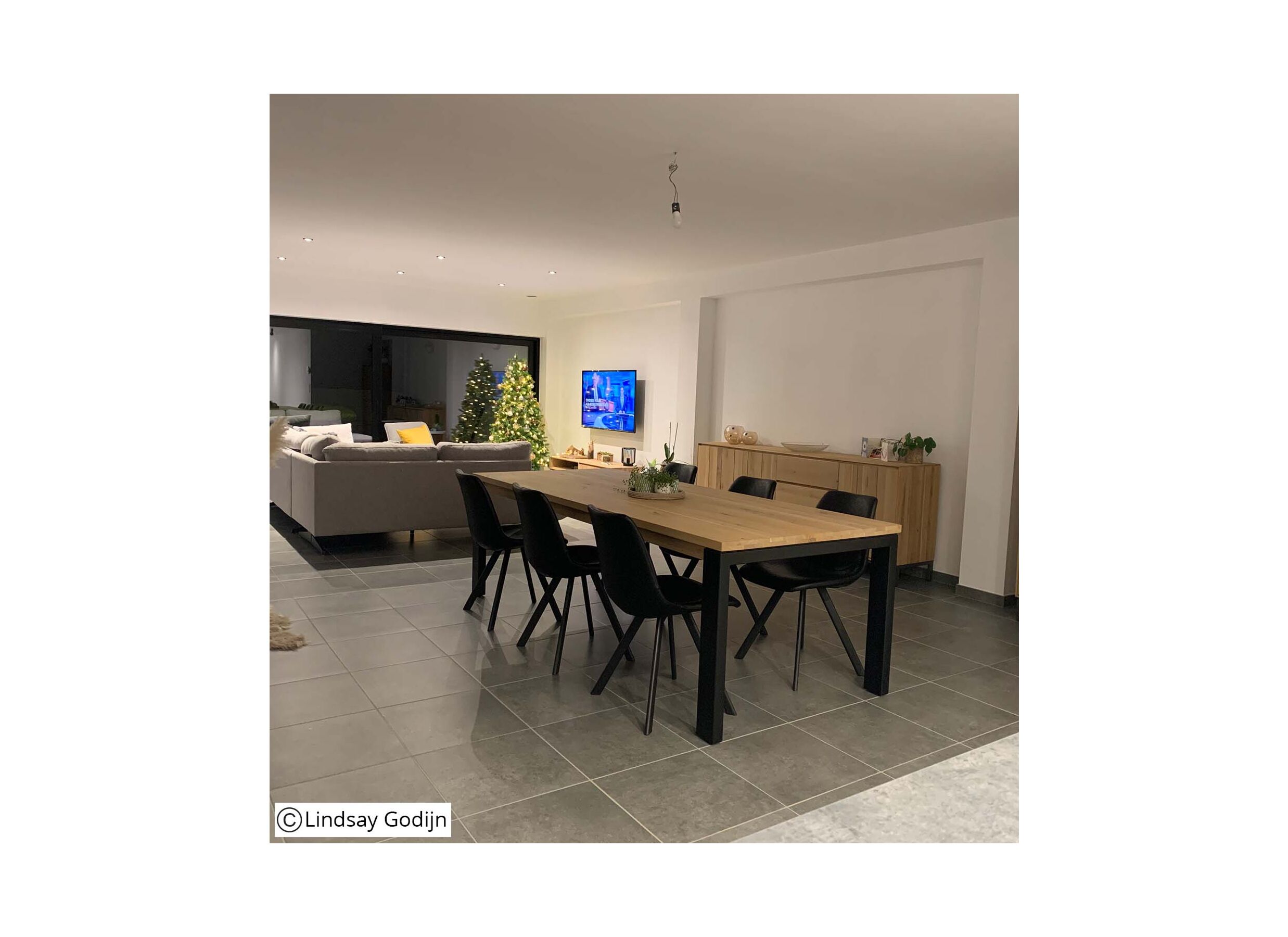Table Palacio 200x100cm - chêne massif - naturel