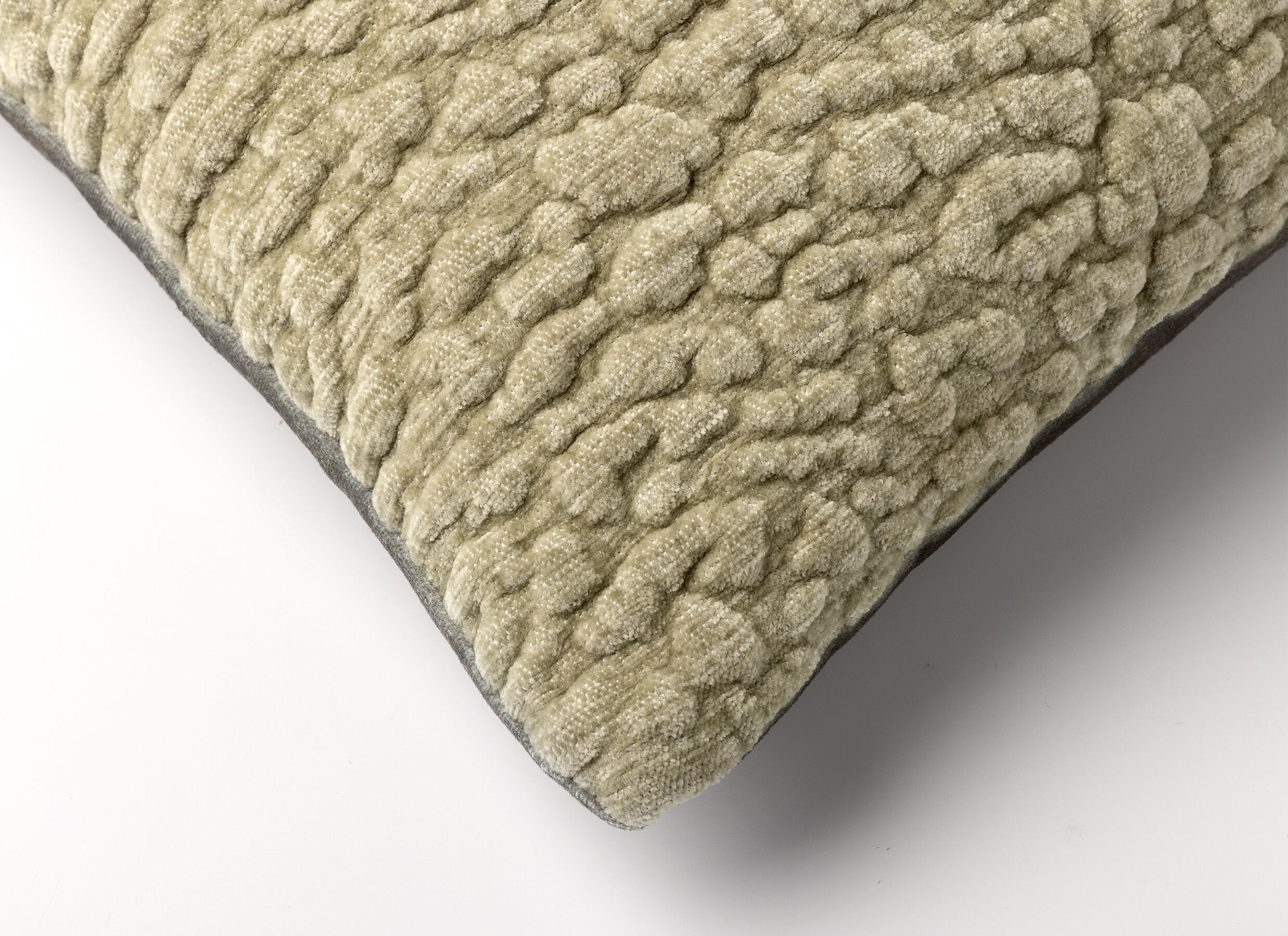 Detailfoto - Kussen Lauro 45x45cm - polyester - sage green