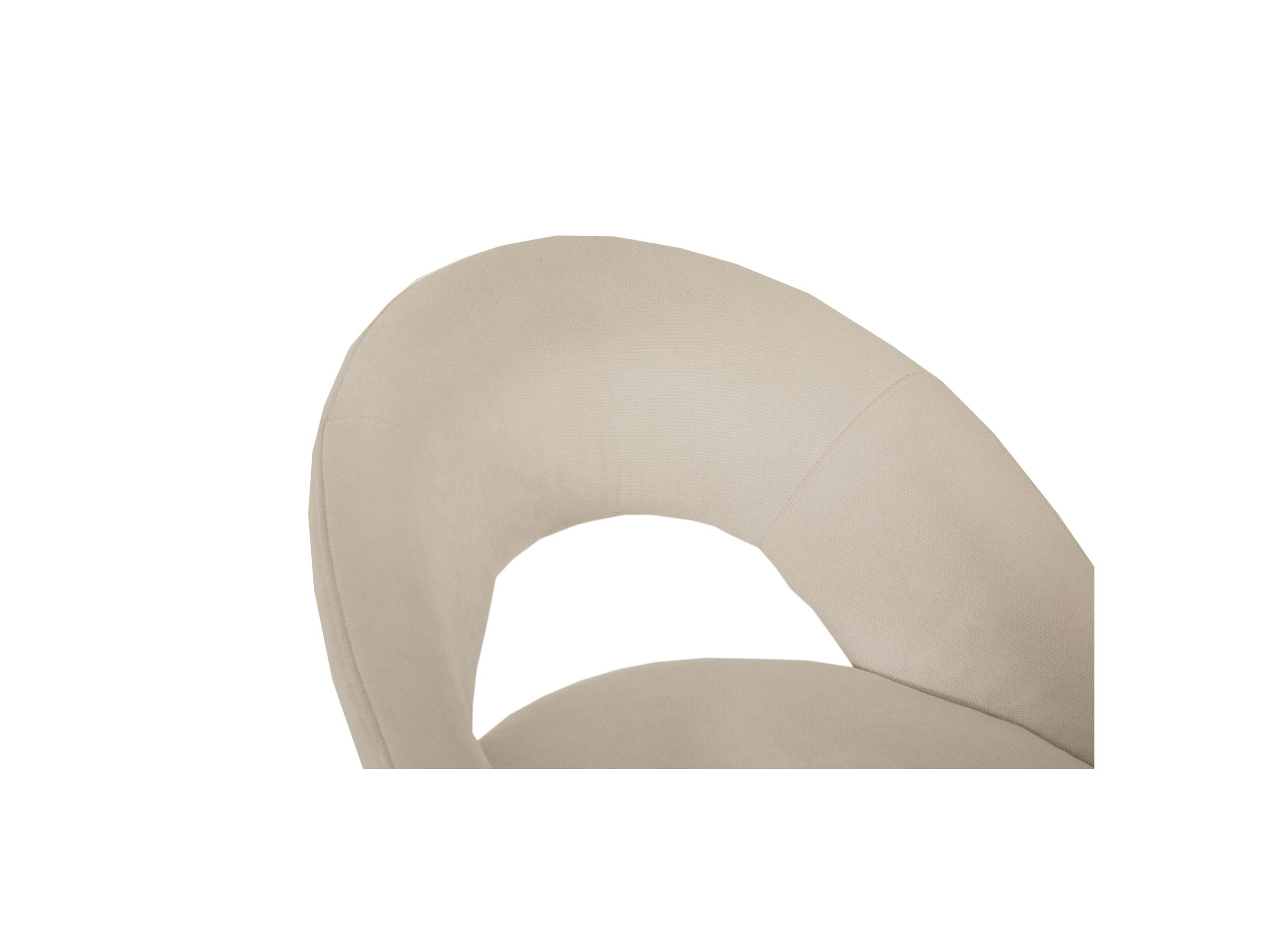 Detailfoto - Stoel Imago 57,5x54,8x82.5cm - stof - beige