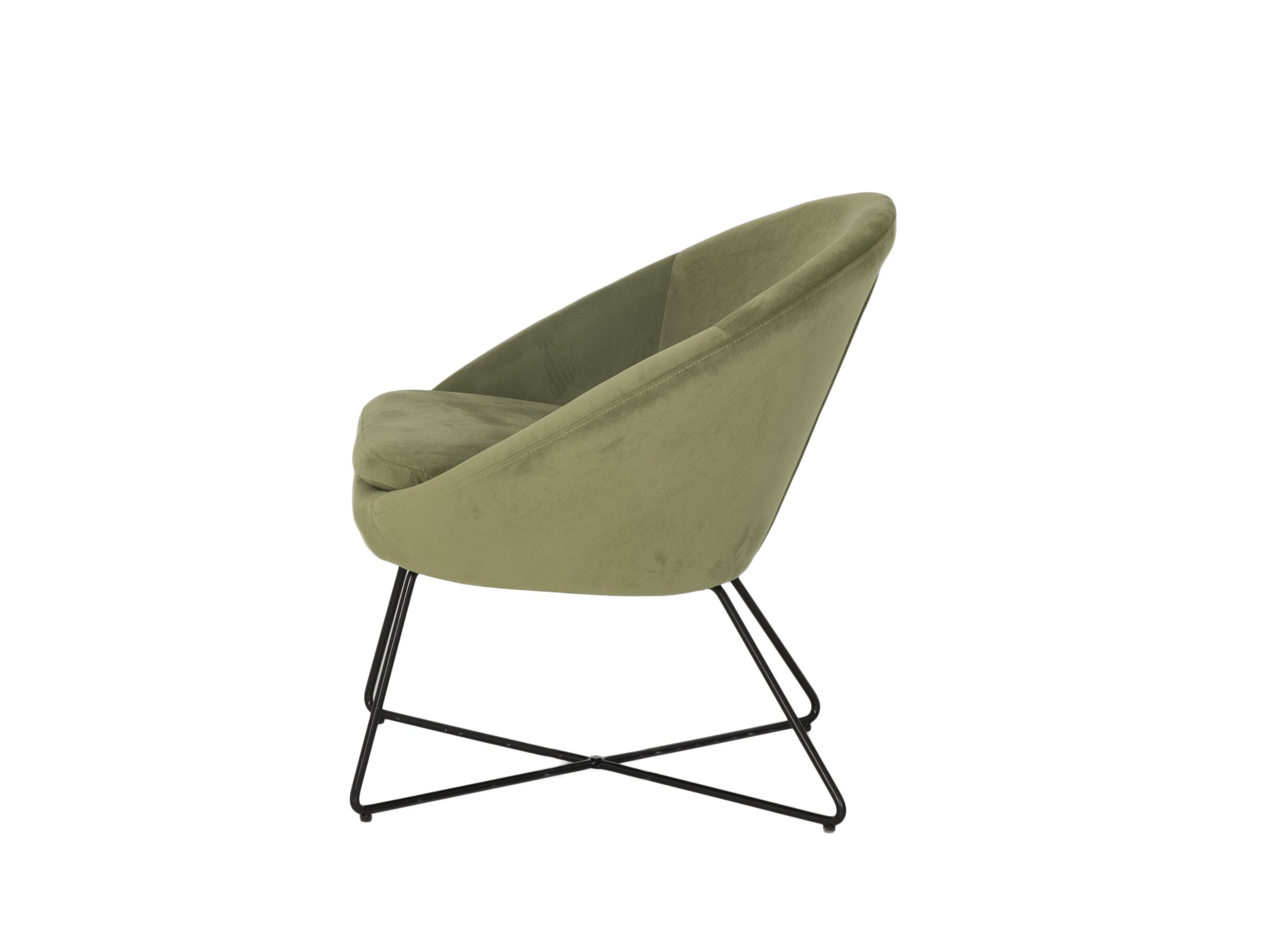 Aperçu - Fauteuil Juice 70x69x73,50cm - velours - vert