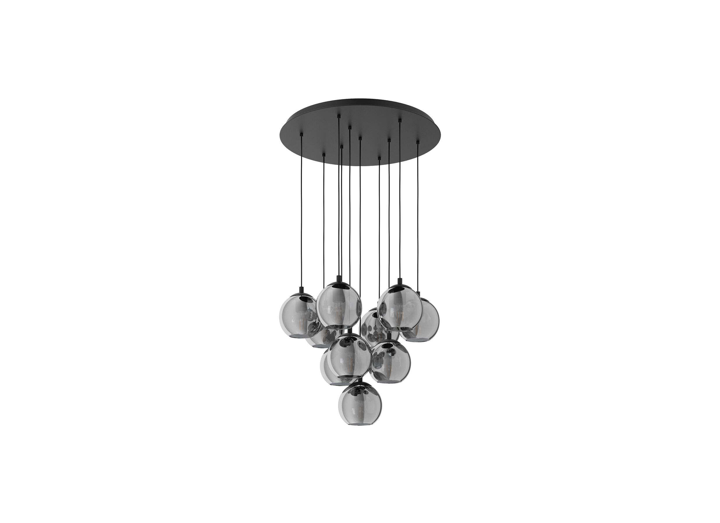 Suspension Ariscani Ø65 - Suspension Ariscani Ø65,5cm 10x40W E27