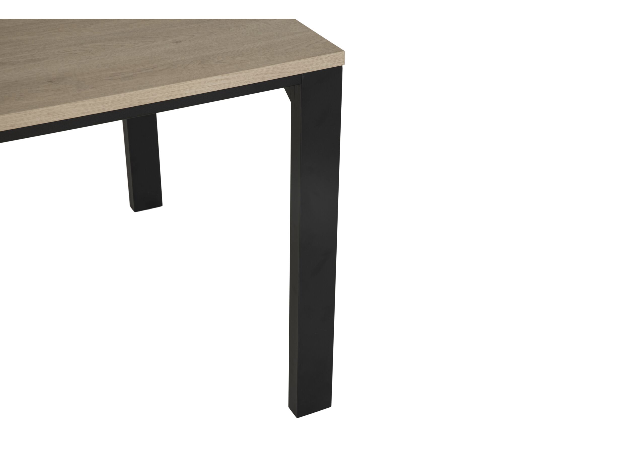 Detailfoto - Tafel Tyler 170x100cm - melamine - urban oak