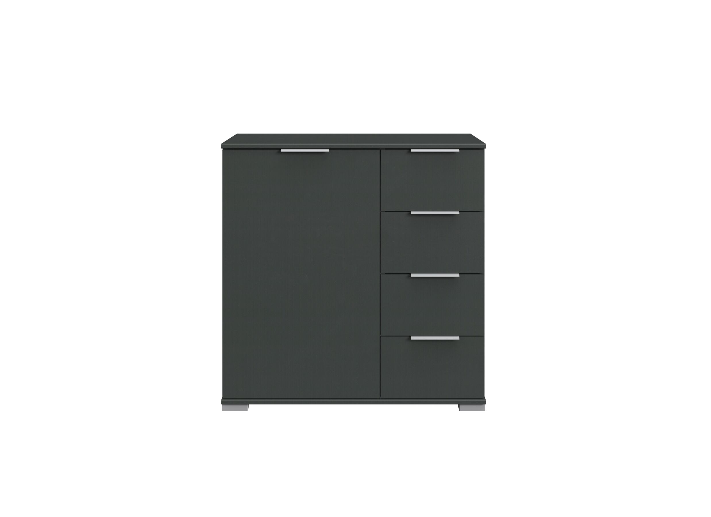 Commode Easyplus 81x41x83cm - decor - grafiet - Commode Easyplus 81x41x83cm - décor - graphite