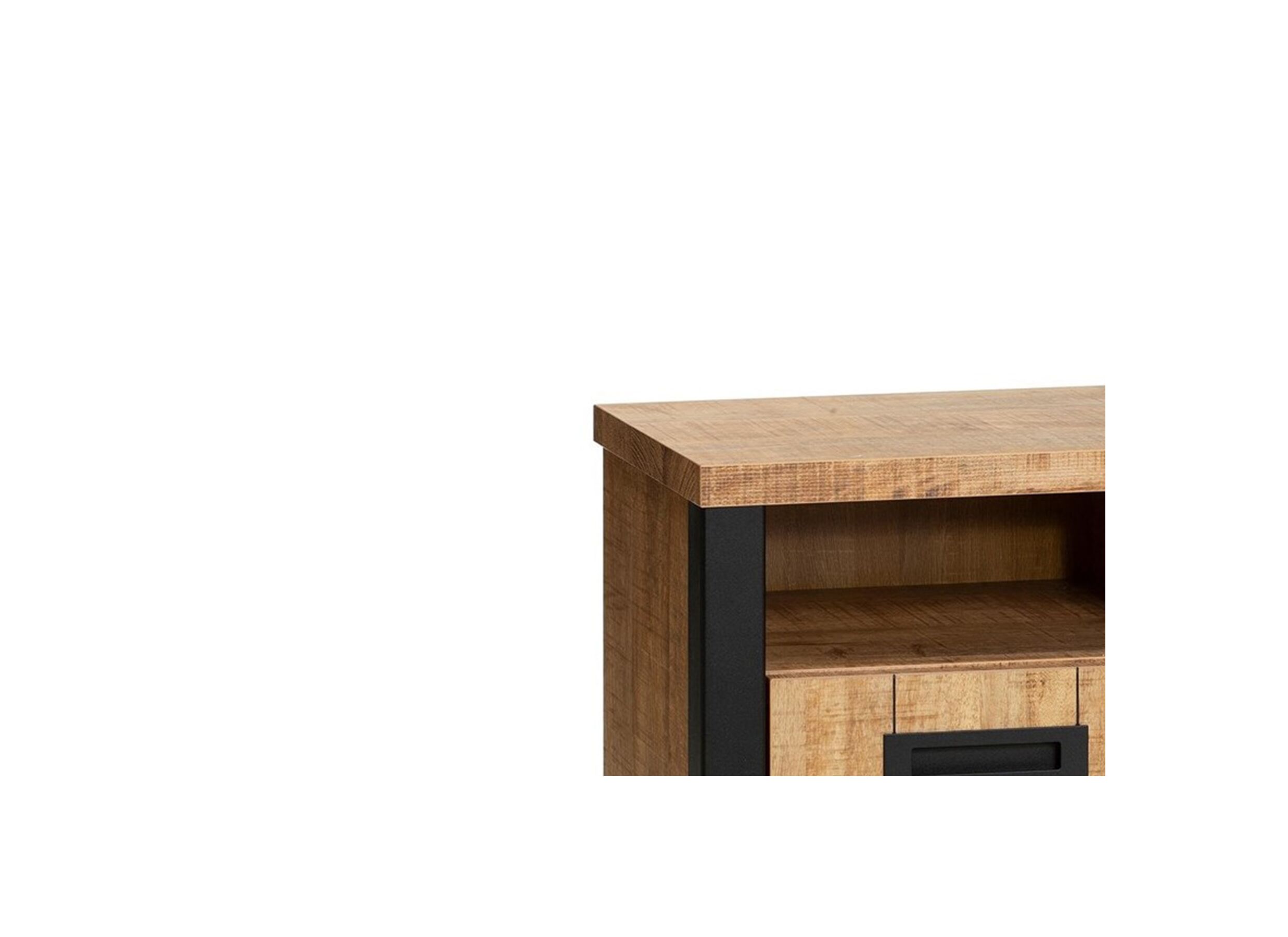Detail - Table de chevet Fire 45x37x60cm - lamulux - mangue