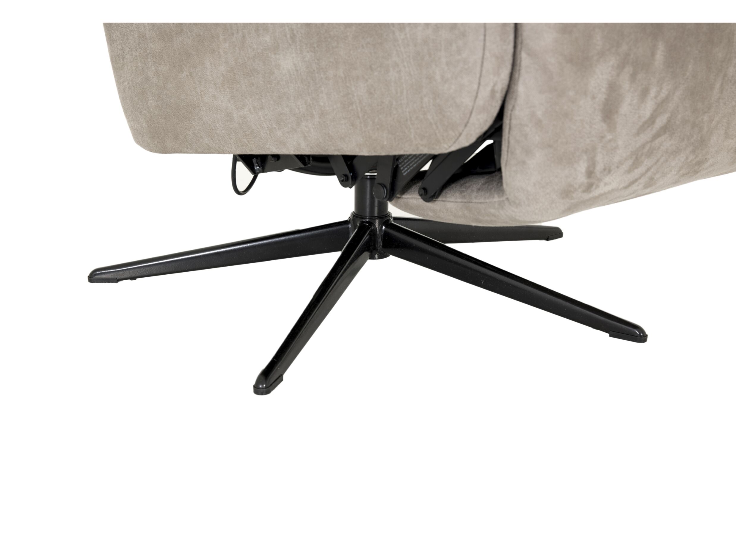 Detail - Fauteuil relax 8122 électrique microfibre argile