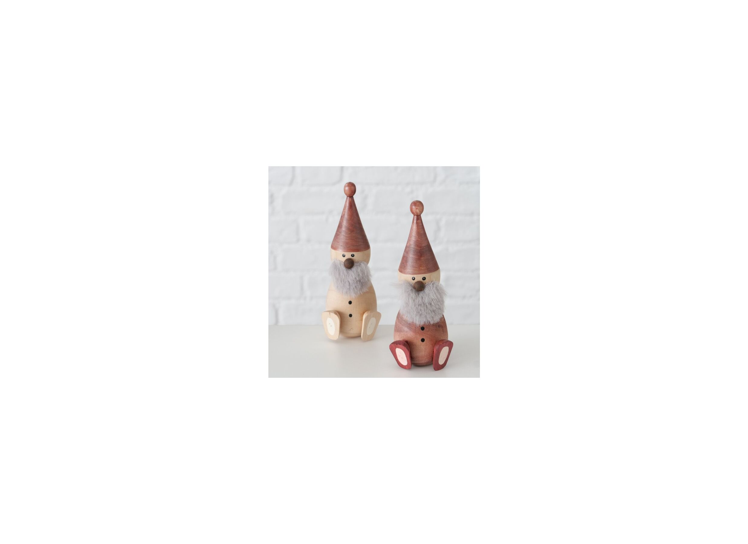 Aperçu - Figurine Santa Jürgo H10/12cm lot de 2
