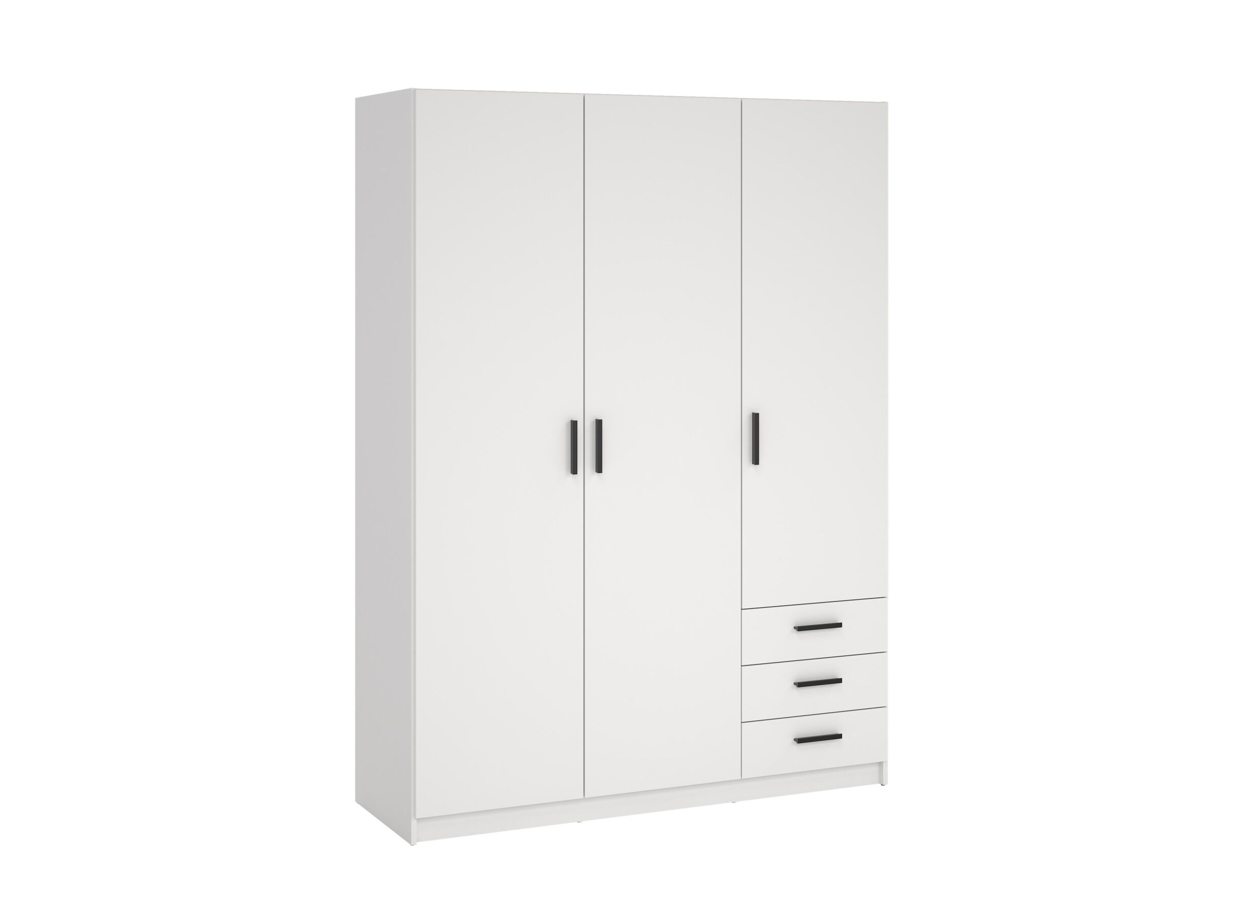 Plus Important - Garde-robe Sprint 147cm - décor - blanc