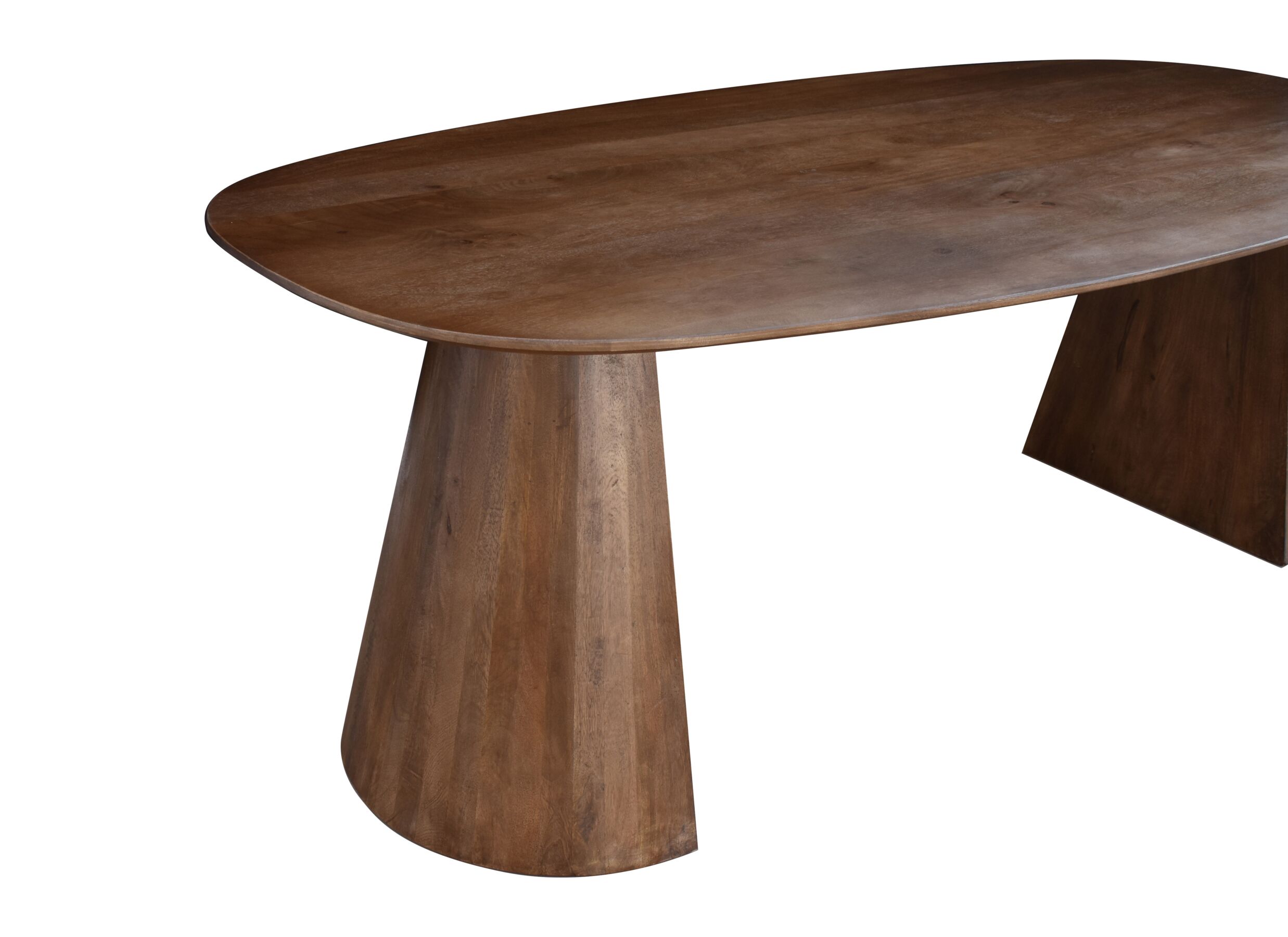 Detailfoto - Tafel Stradale 220x100cm - mango massief - bruin