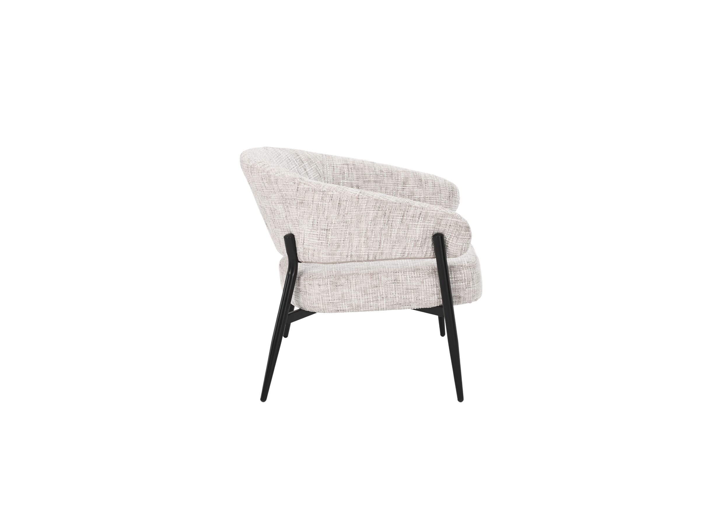 Aperçu - Chaise Gozo 72,5x73x75cm - fibre polyester - beige