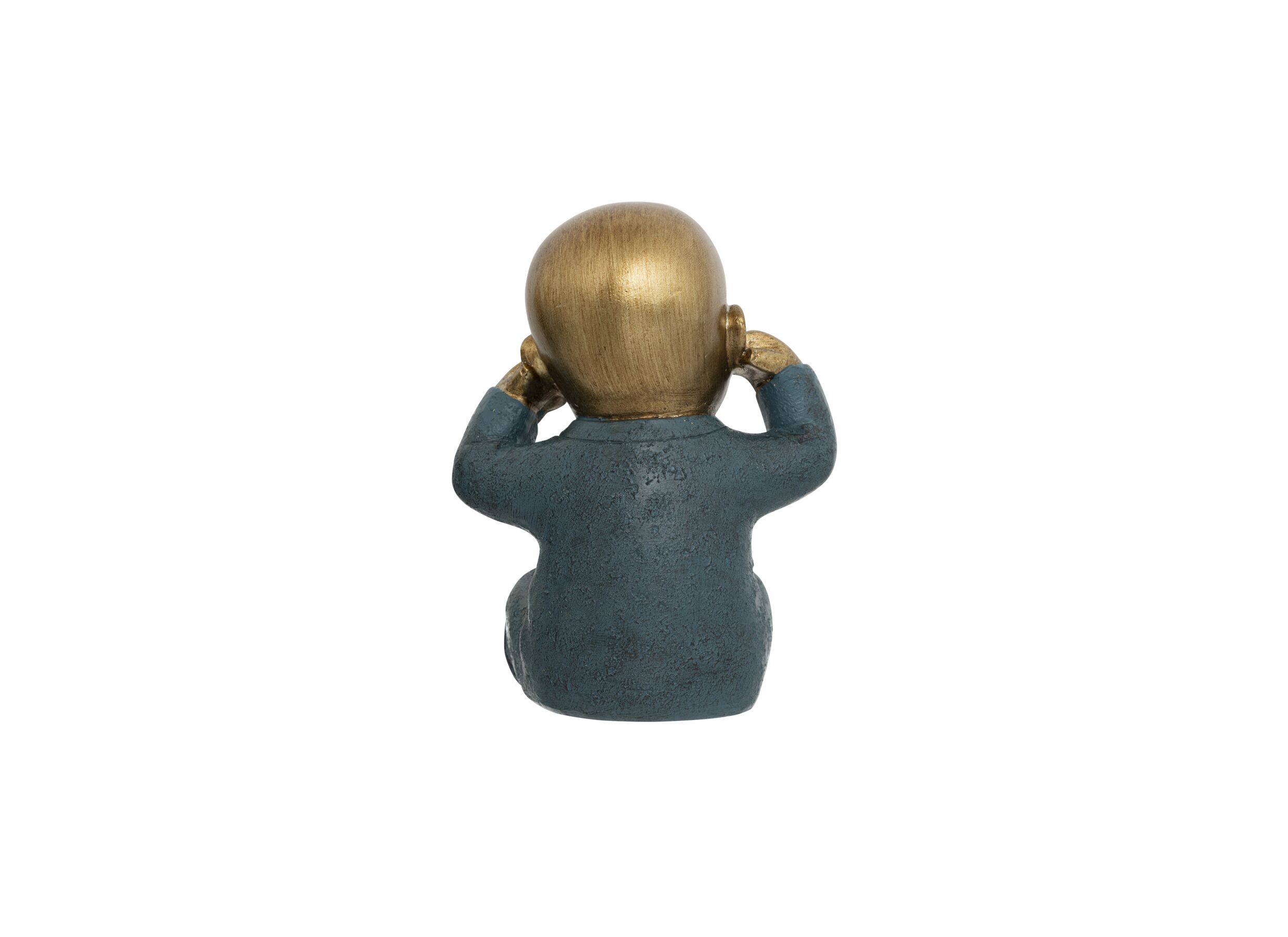 Aperçu - Statue bouddha Sagesse Jiling H21cm lot de 3