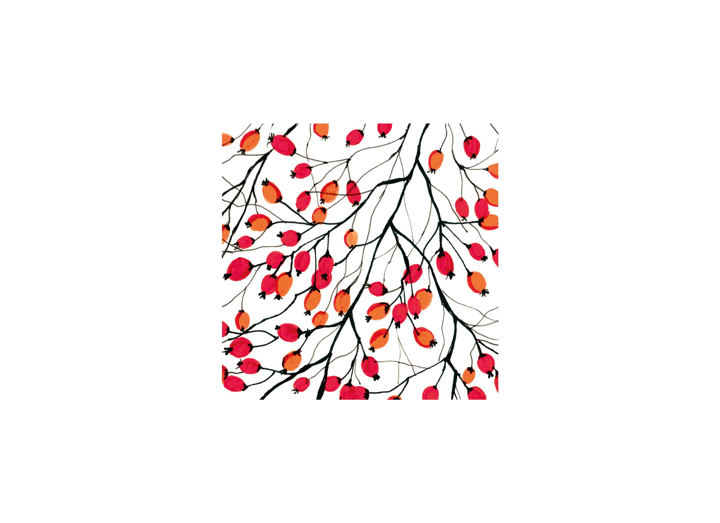Serviette Aquarell 33x33cm multicolore 20 pièces - Serviette Aquarell 33x33cm multicolore 20 pièces