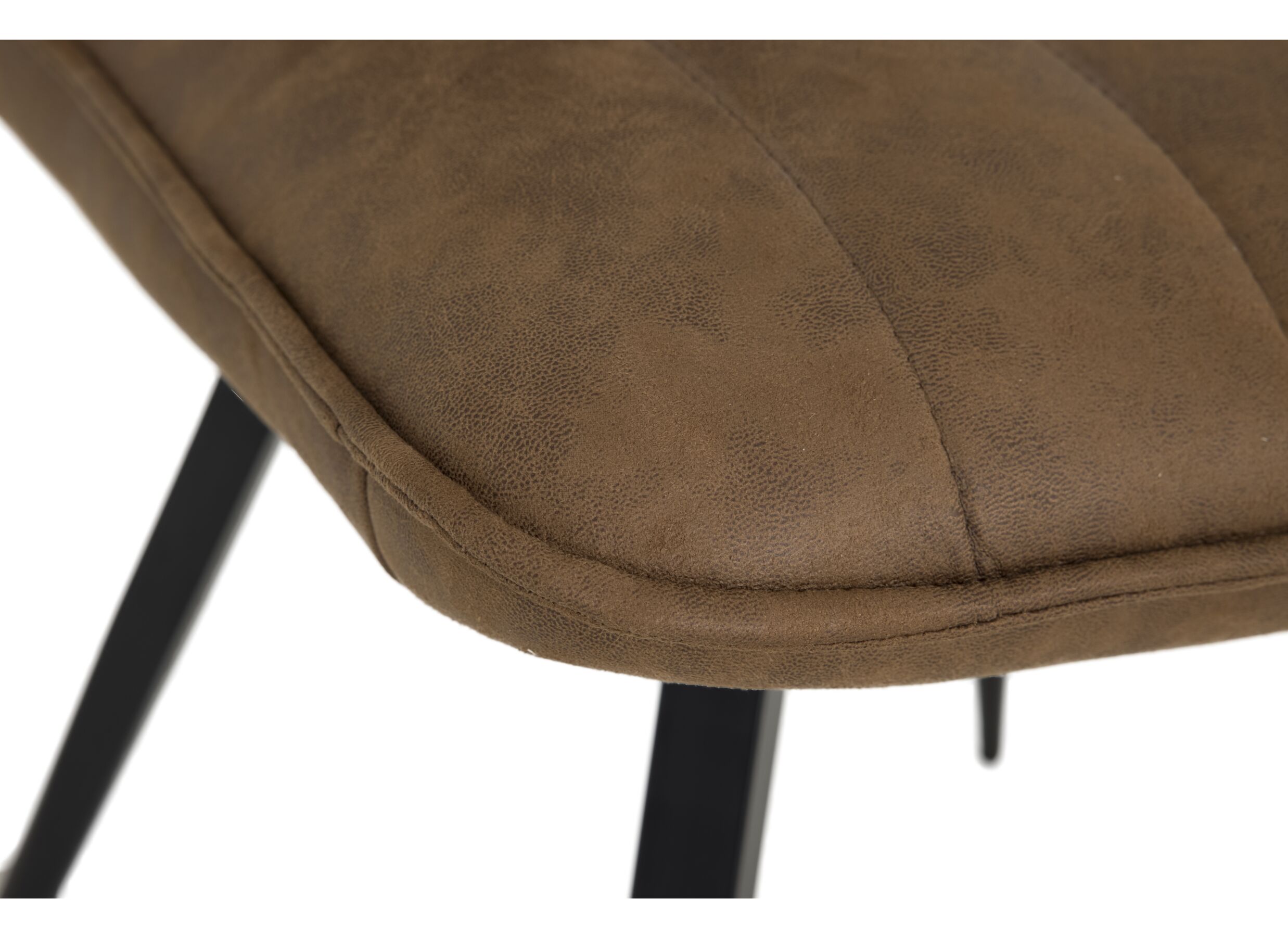 Chaise 47x42x92cm - velours - whisky