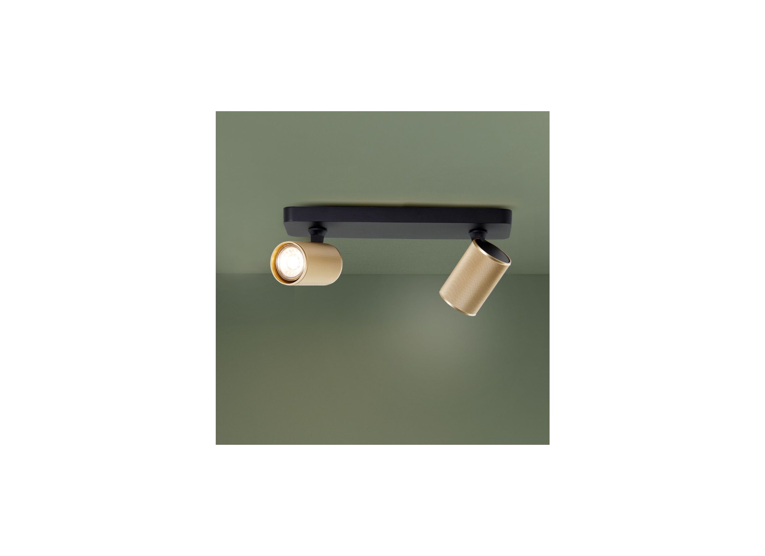 Foto ambiance - Spot LED Marty avec 2 spots 5W GU10