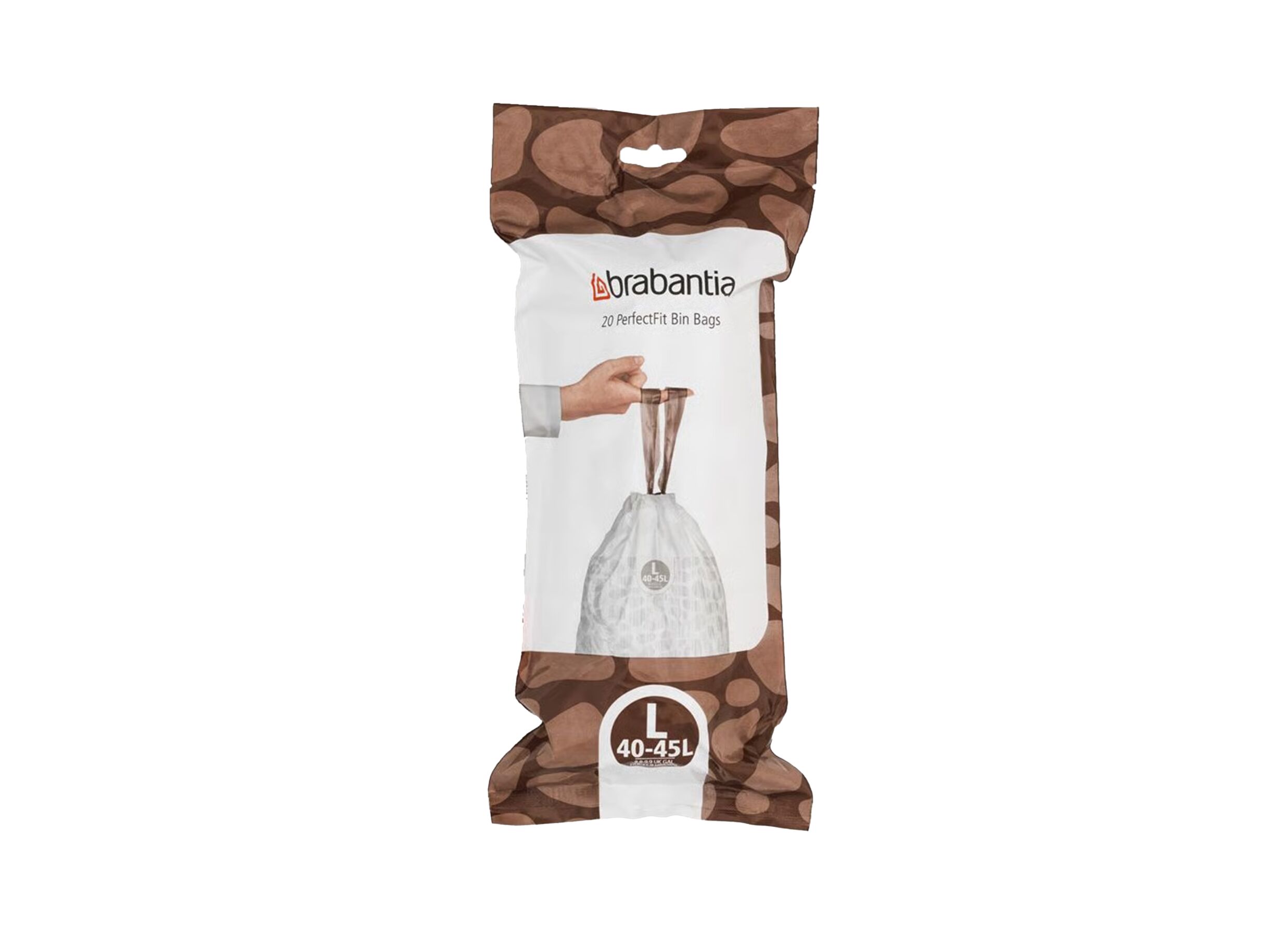 Plus Important - Sac poubelle Brabantia Perfectfit L 45L 20 pièces