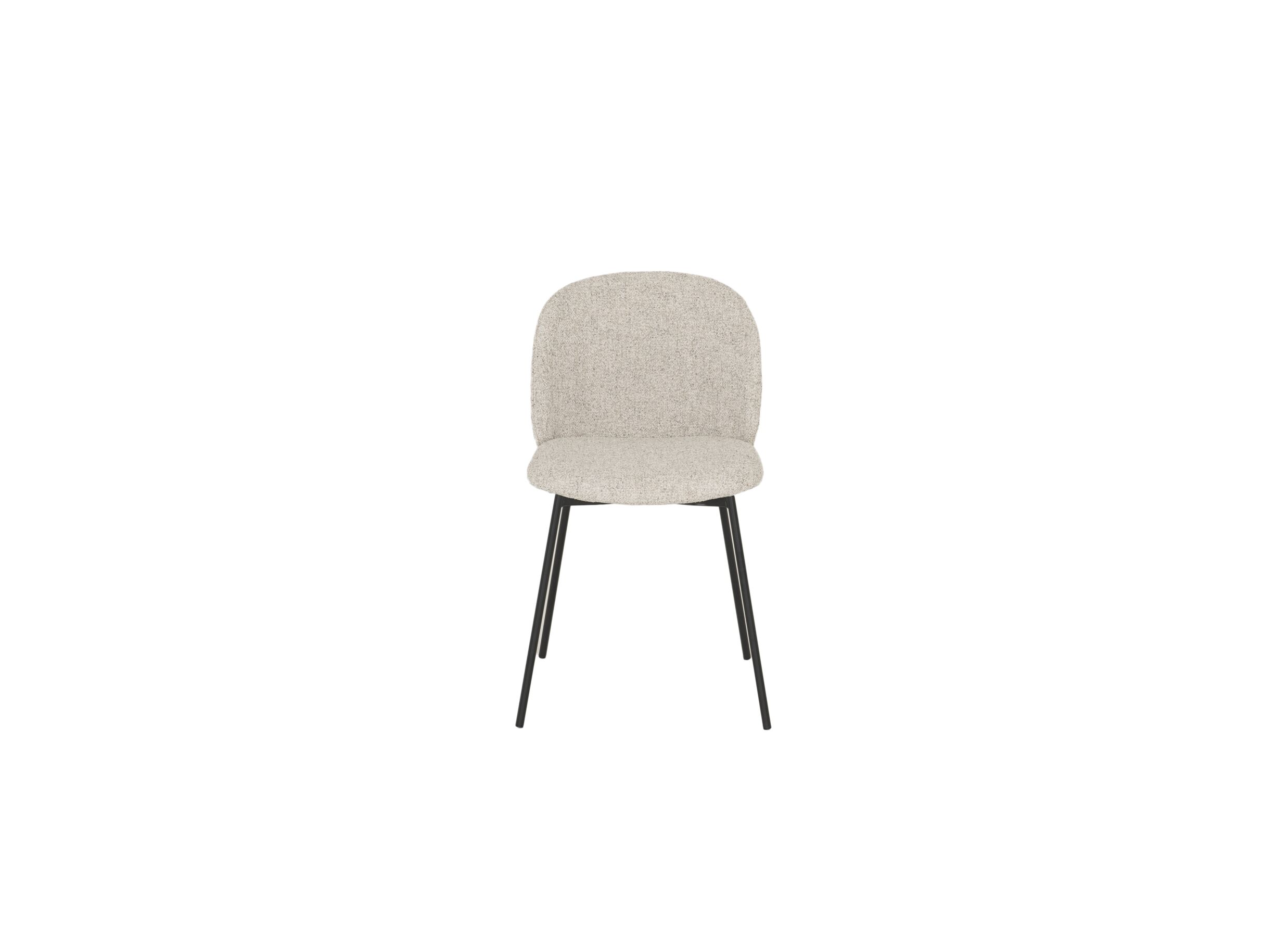 Overzichtsfoto - Stoel Stone 48x52x81cm - stof - beige