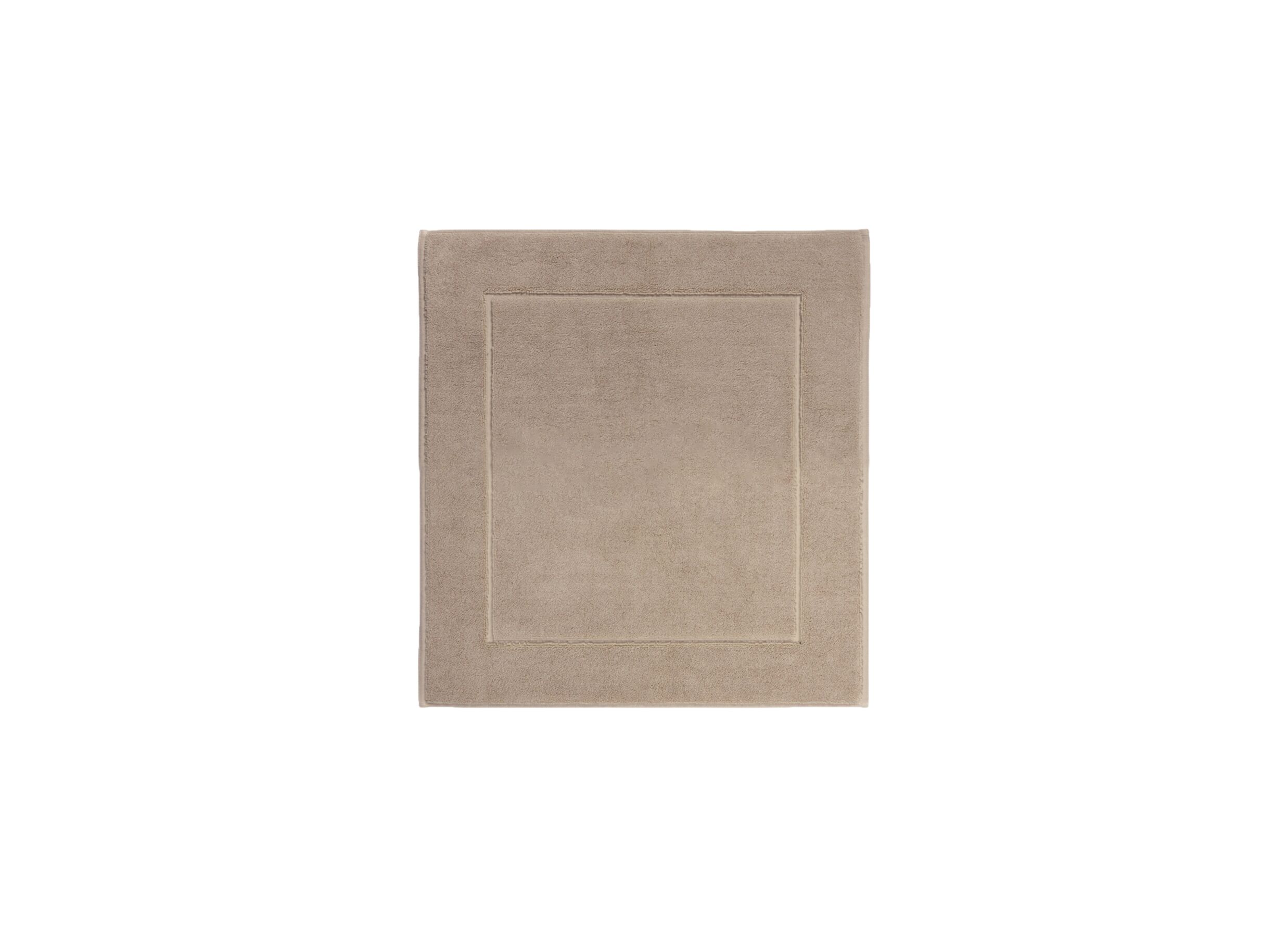 Badmat London 60x60cm - katoen - brons met antislip - Badmat London 60x60cm - katoen - brons met antislip