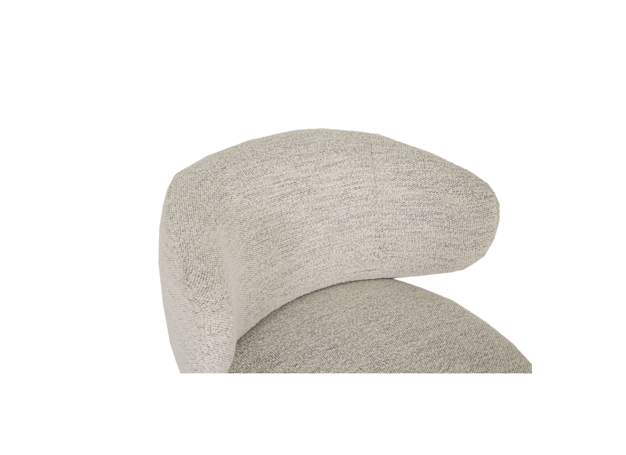 Detailfoto - Draaifauteuil 80x81x70cm - katoen - merino katoen