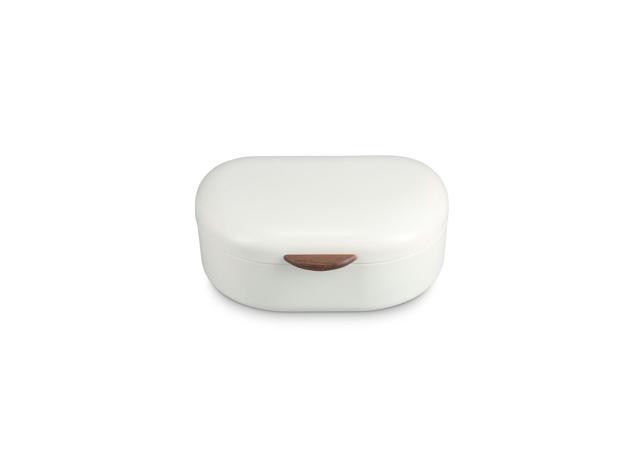 Overzichtsfoto - Broodtrommel Crust 33,5x21cm - metaal - beige