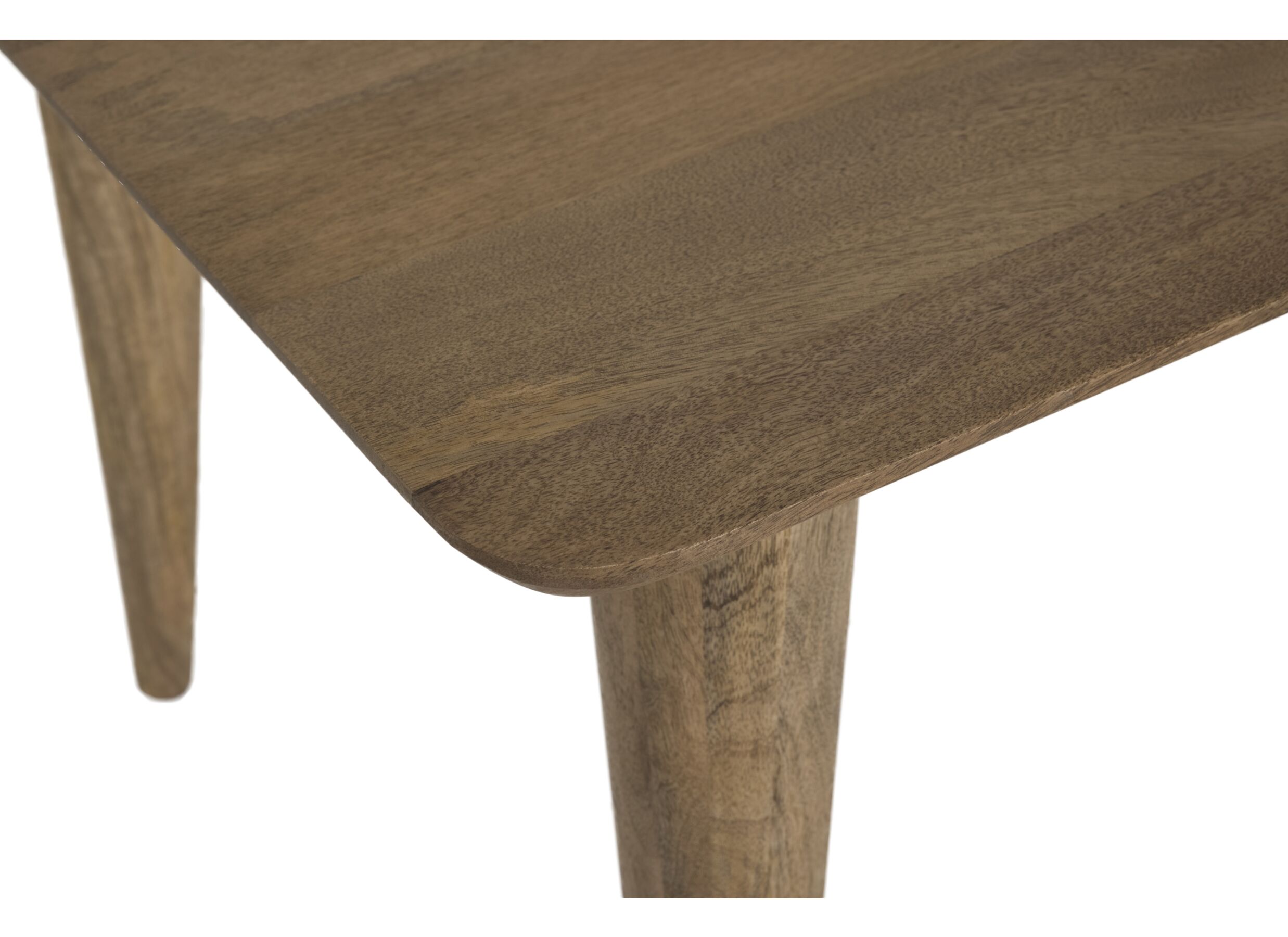 Detail - Table Tiresias 190x100cm - manguier massif - naturel