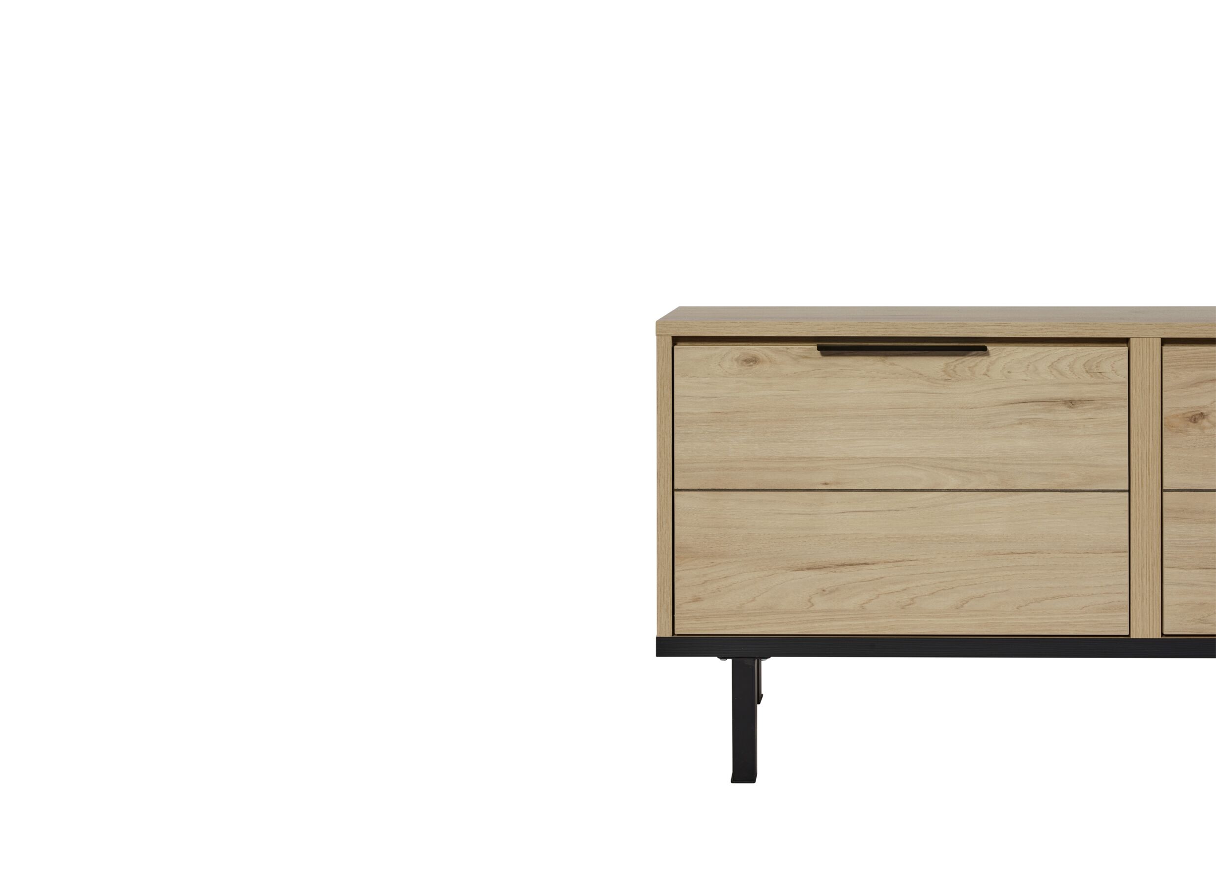 Detailfoto - Tv-meubel Toby 175cm - decor - castella oak