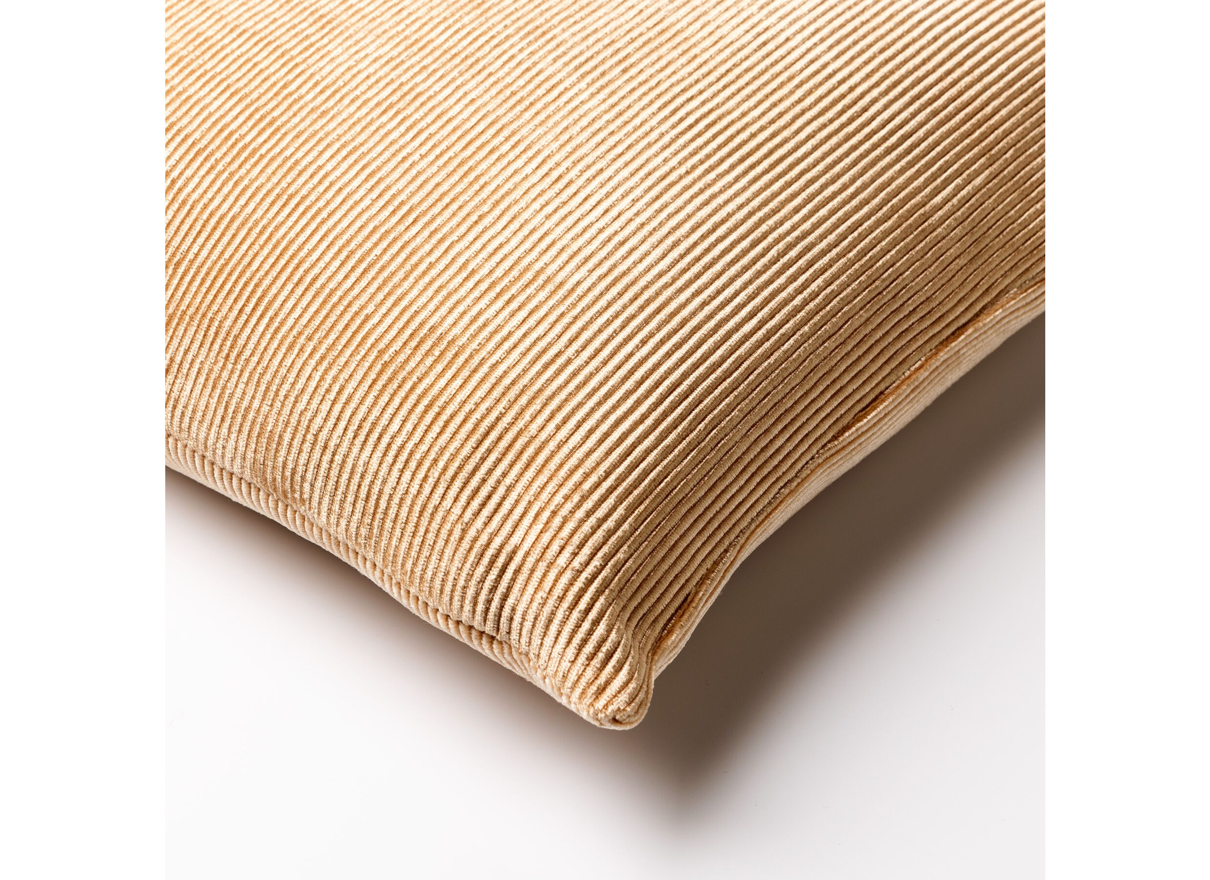 Detail - Coussin Claudette 45x45cm - tissu - almond buff