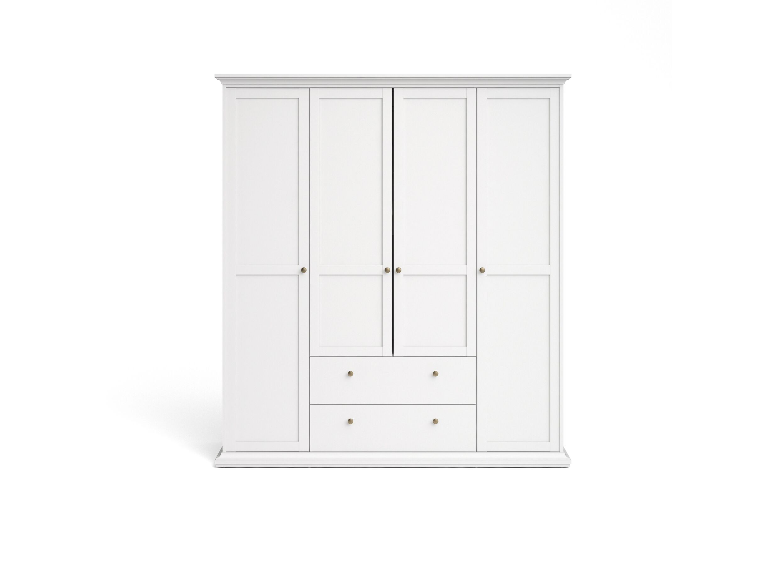 Garde-robe Paris 181cm - décor - blanc