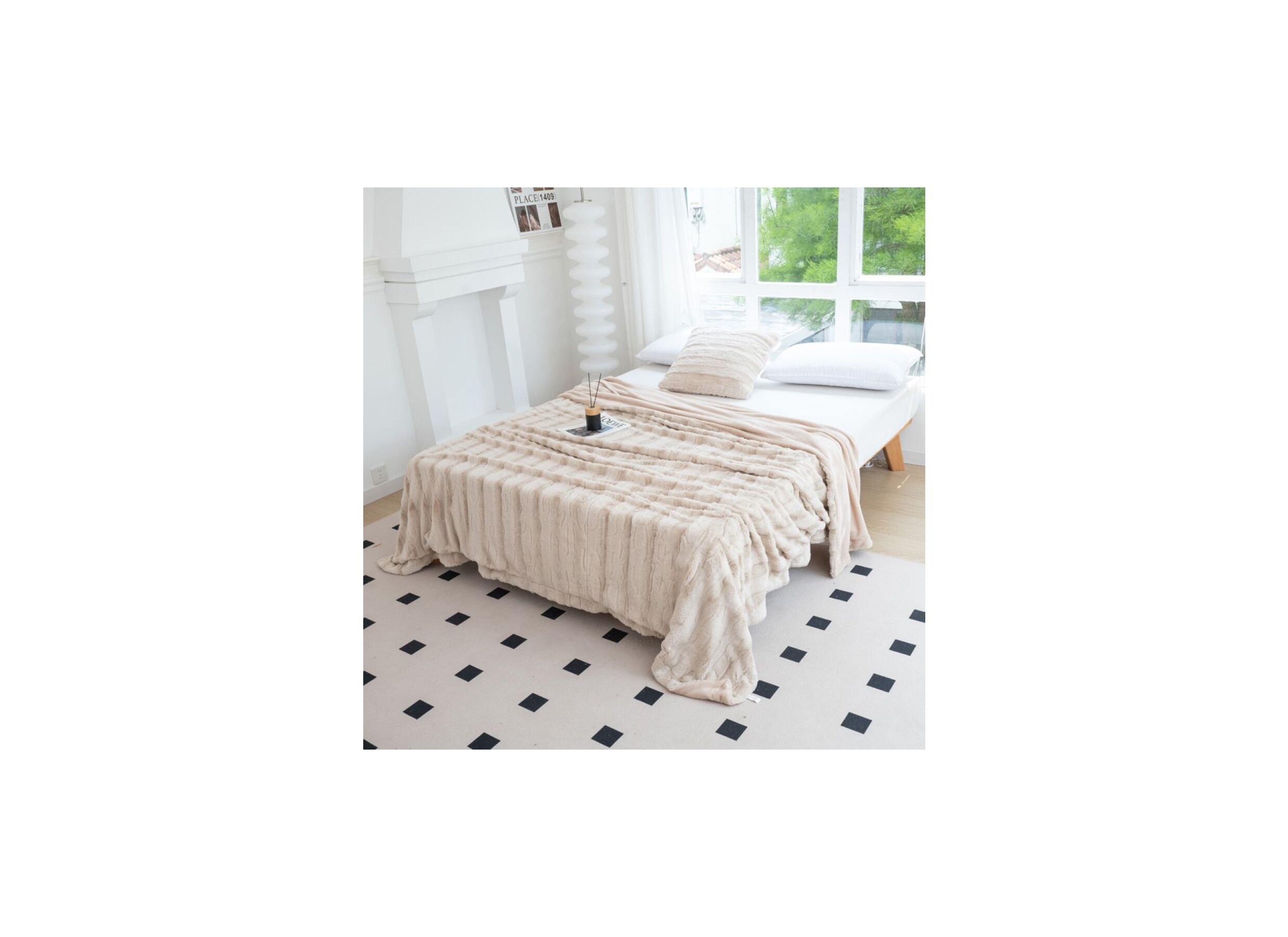 Foto ambiance - Plaid Canada 150x200cm microfibre