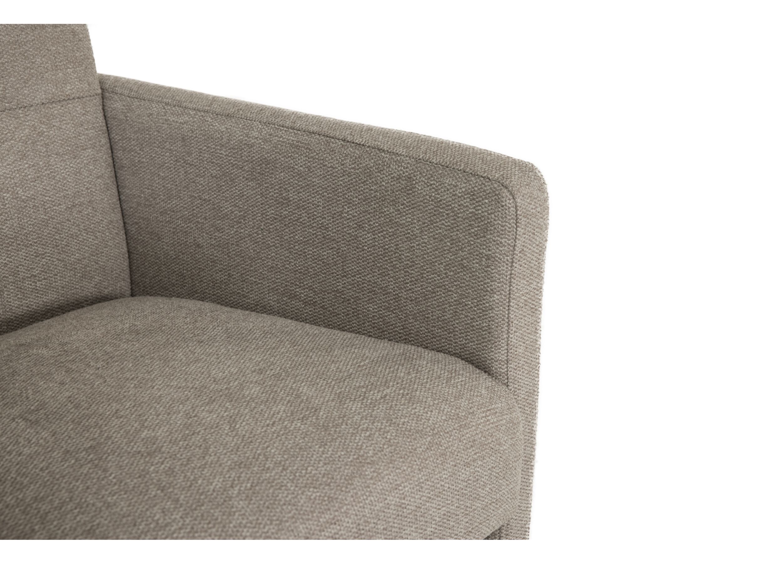 Detail - Chaise Bilbao 59x57x97cm - tissu - greige