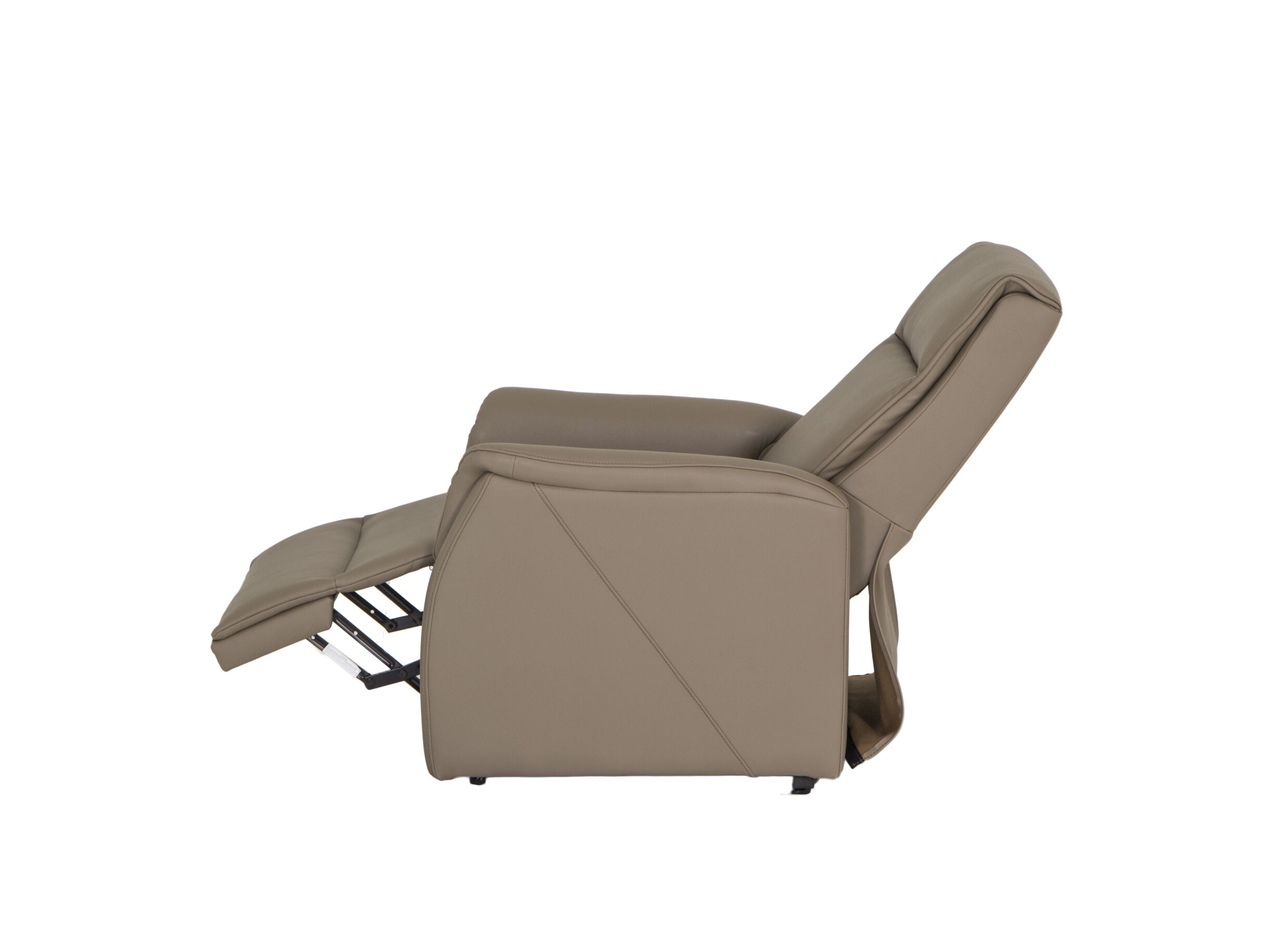Relaxzetel Pope elektrisch - lederlook - earth