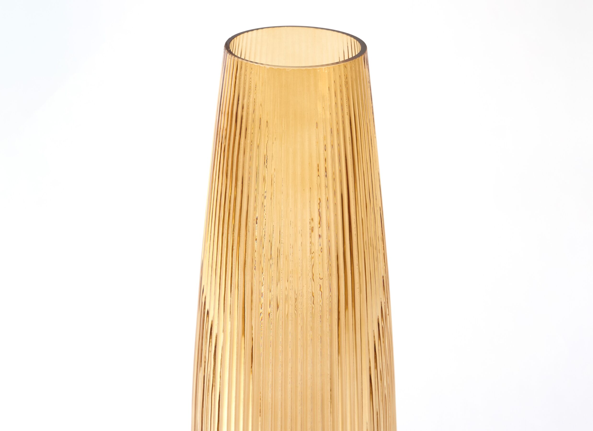 Detailfoto - Vaas Farenzo H39,5cm - glas - amber