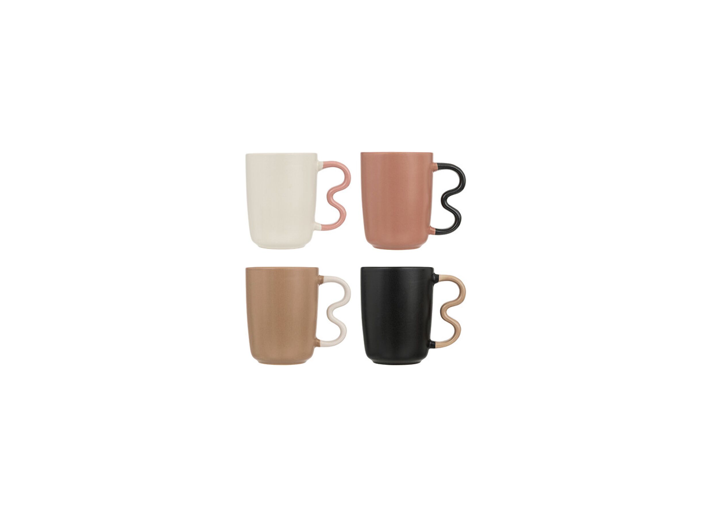 Mok Wavy Bliss 35cl 11 - Mug Wavy Bliss 35cl 11,5x8x10,5cm - stoneware - multicolore