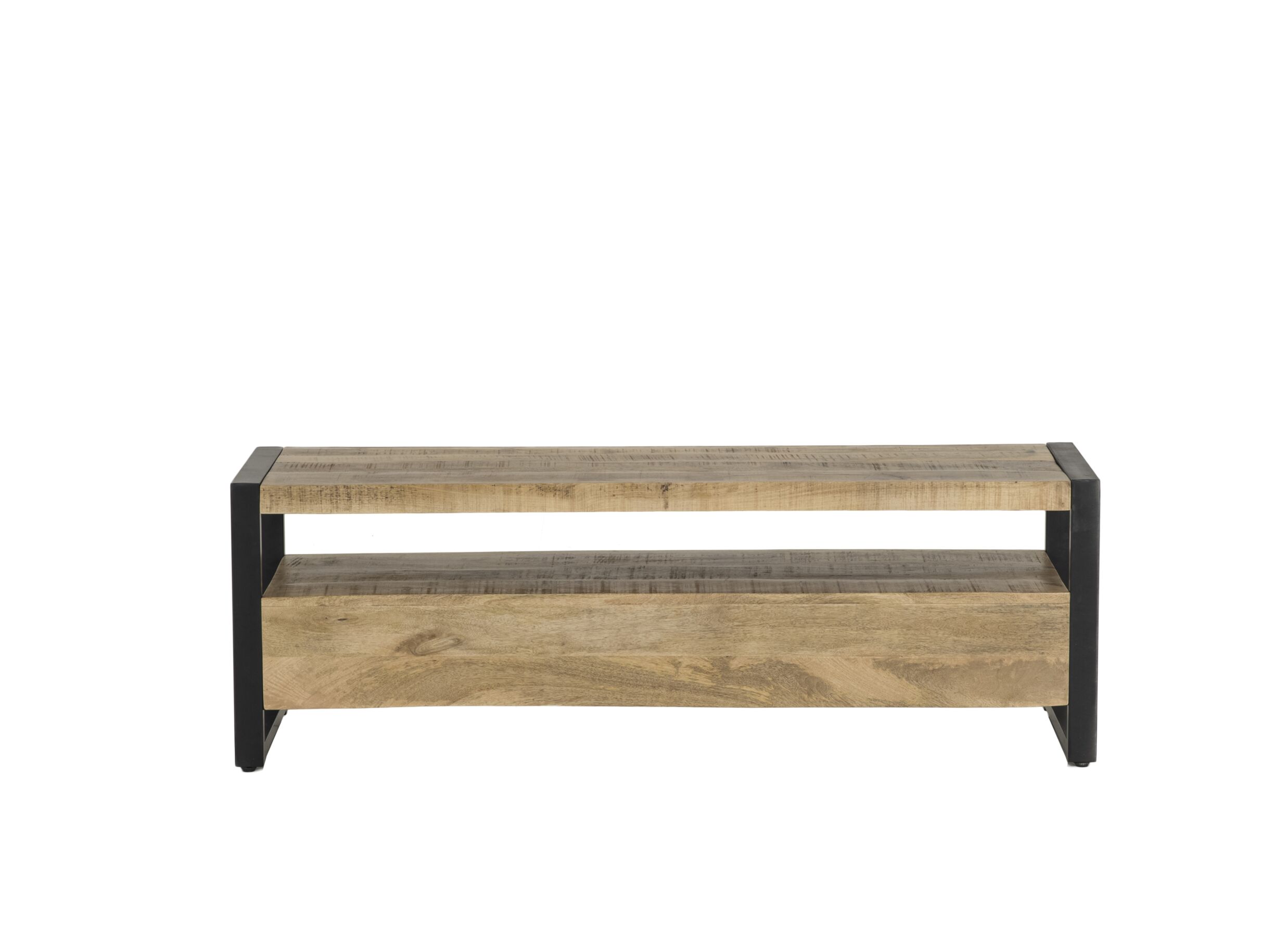 Overzichtsfoto - Tv-meubel Sanguine 150cm - mango massief - natuur