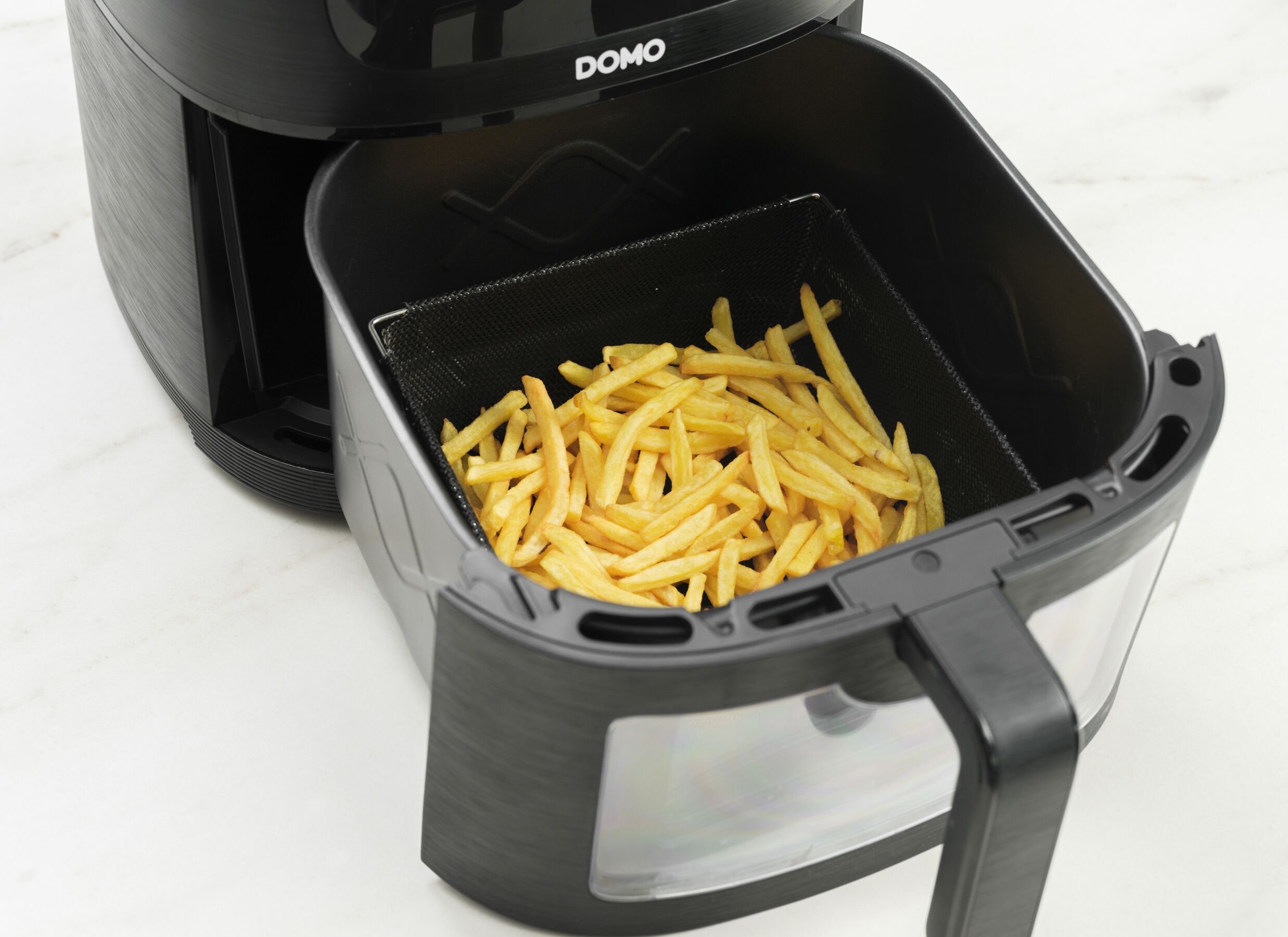 Foto ambiance - Basket Airfryer 20x20x7,5cm - téflon - noir