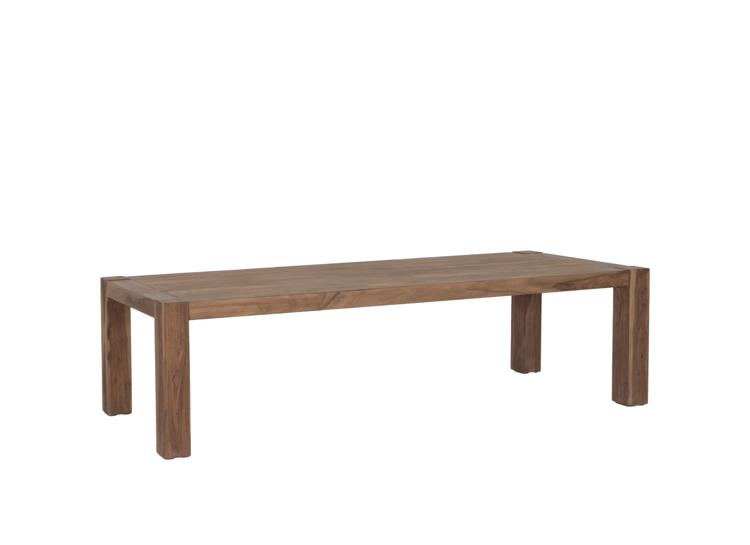 Table Carbone bois massif 300x110cm - Table Carbone 300x110cm - sheesham massif - naturel