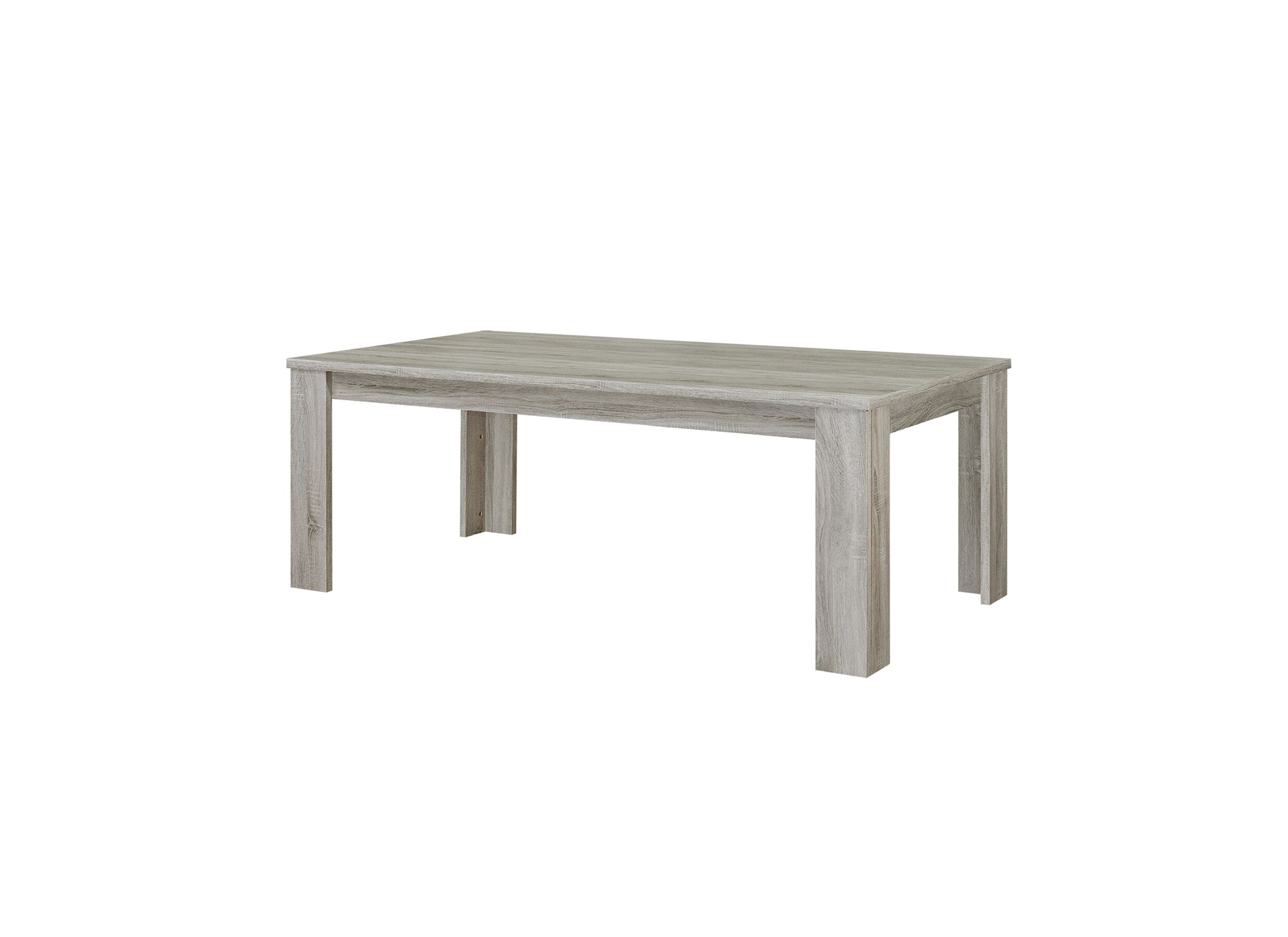 Plus Important - Table Enzo 180x90cm - film décoratif - chêne sonoma gris