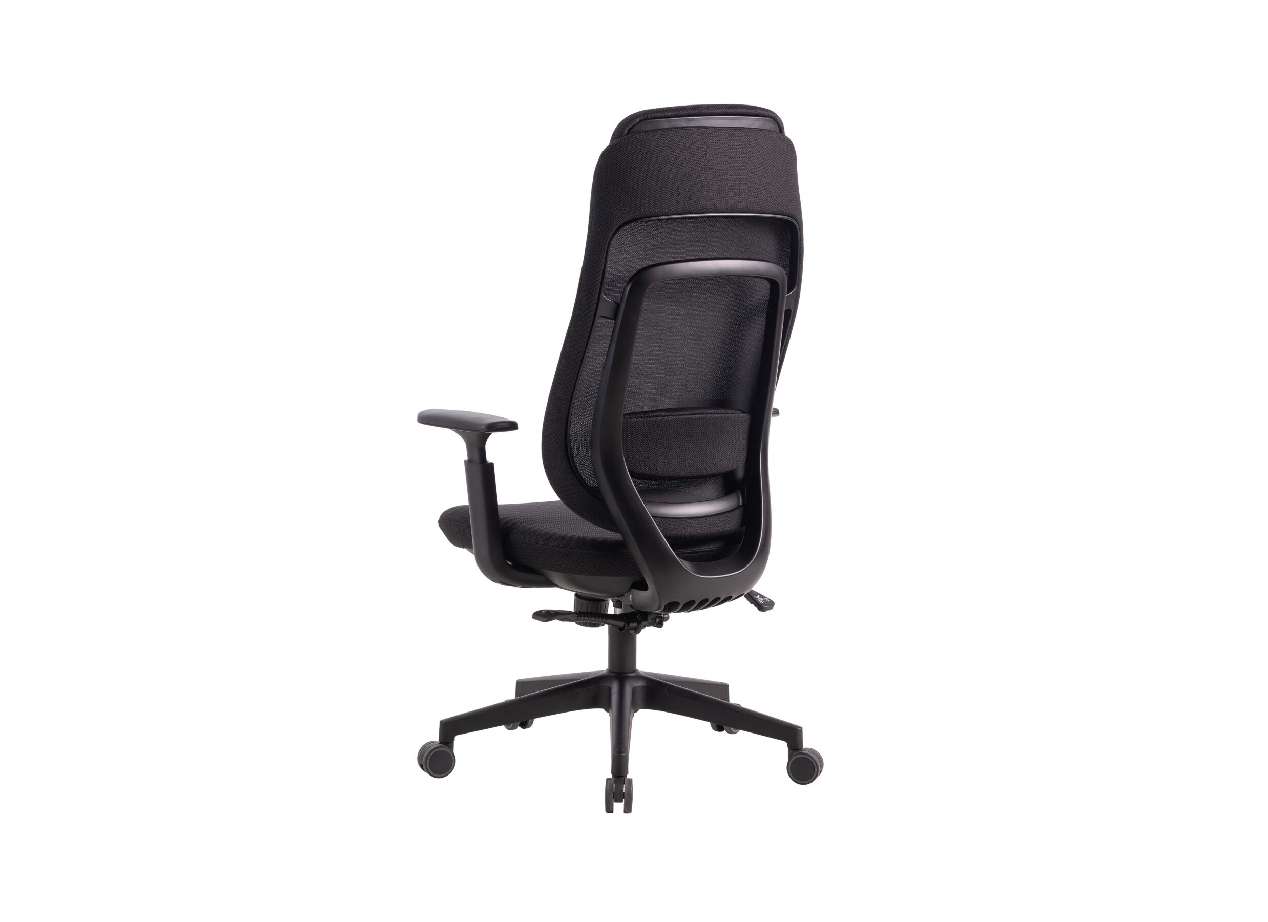 Aperçu - Chaise de bureau Hex 67,5x62,5x110,5cm - tissu - noir