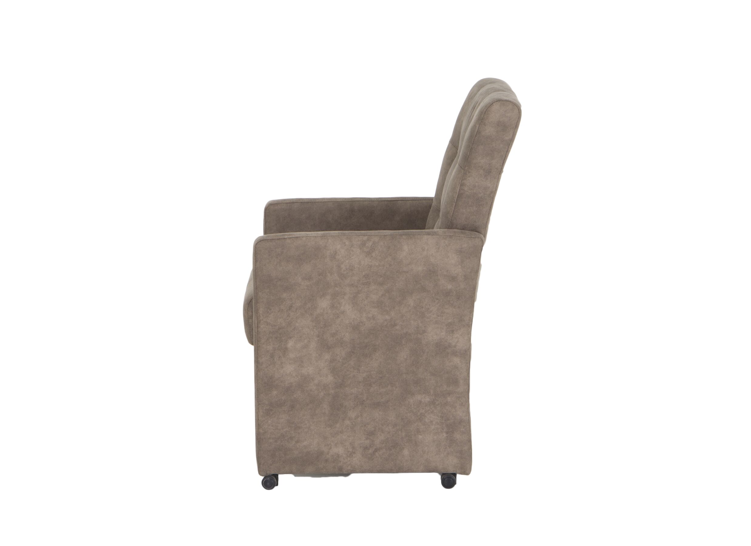 Stoel Bilbao 59x57x97cm - stof - mocca preston
