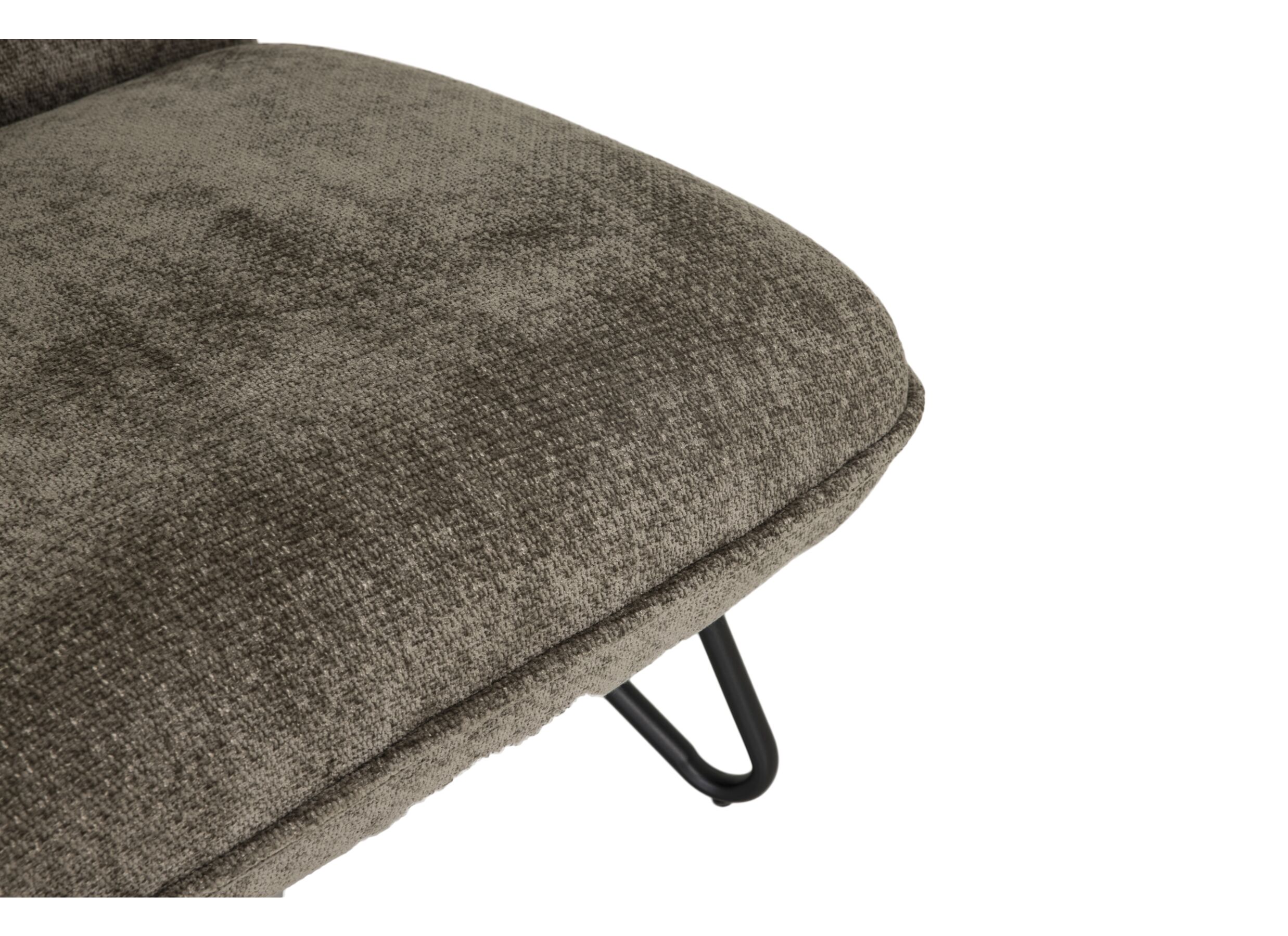 Detail - Fauteuil Guts 67,5x93x82cm - bouclé - vert