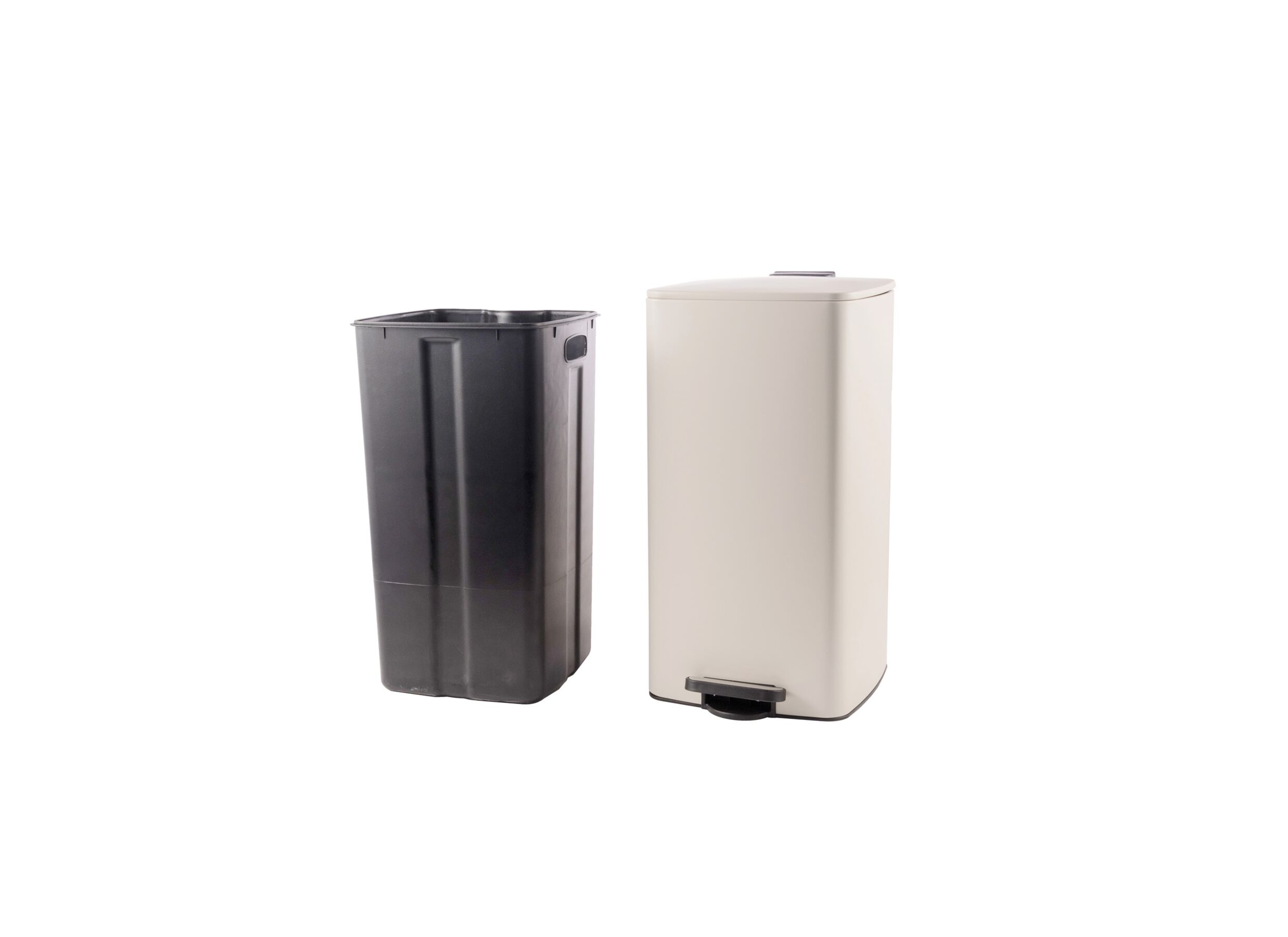 Overzichtsfoto - Pedaalemmer Angus 30L creme