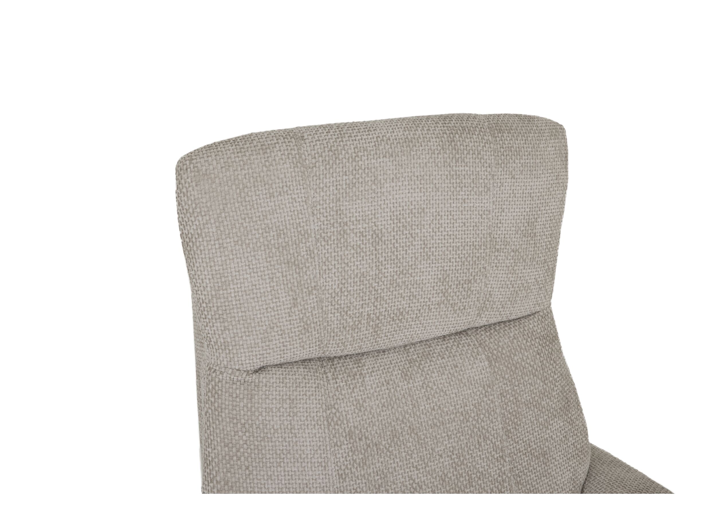 Detail - Fauteuil relax Wonder électrique - tissu - marron