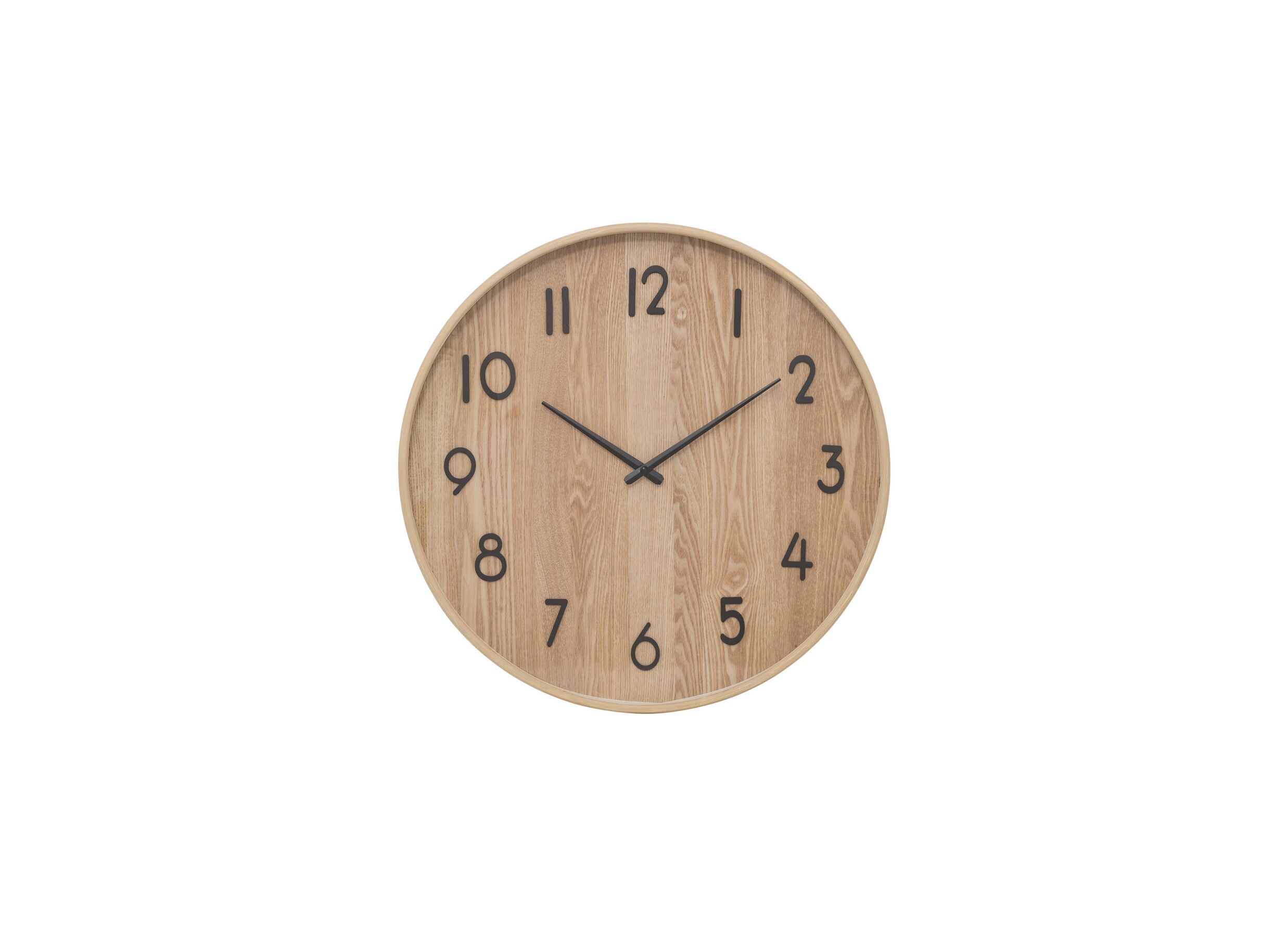 Hoofdfoto - Wandklok Ivana Ø55cm - MDF - bruin