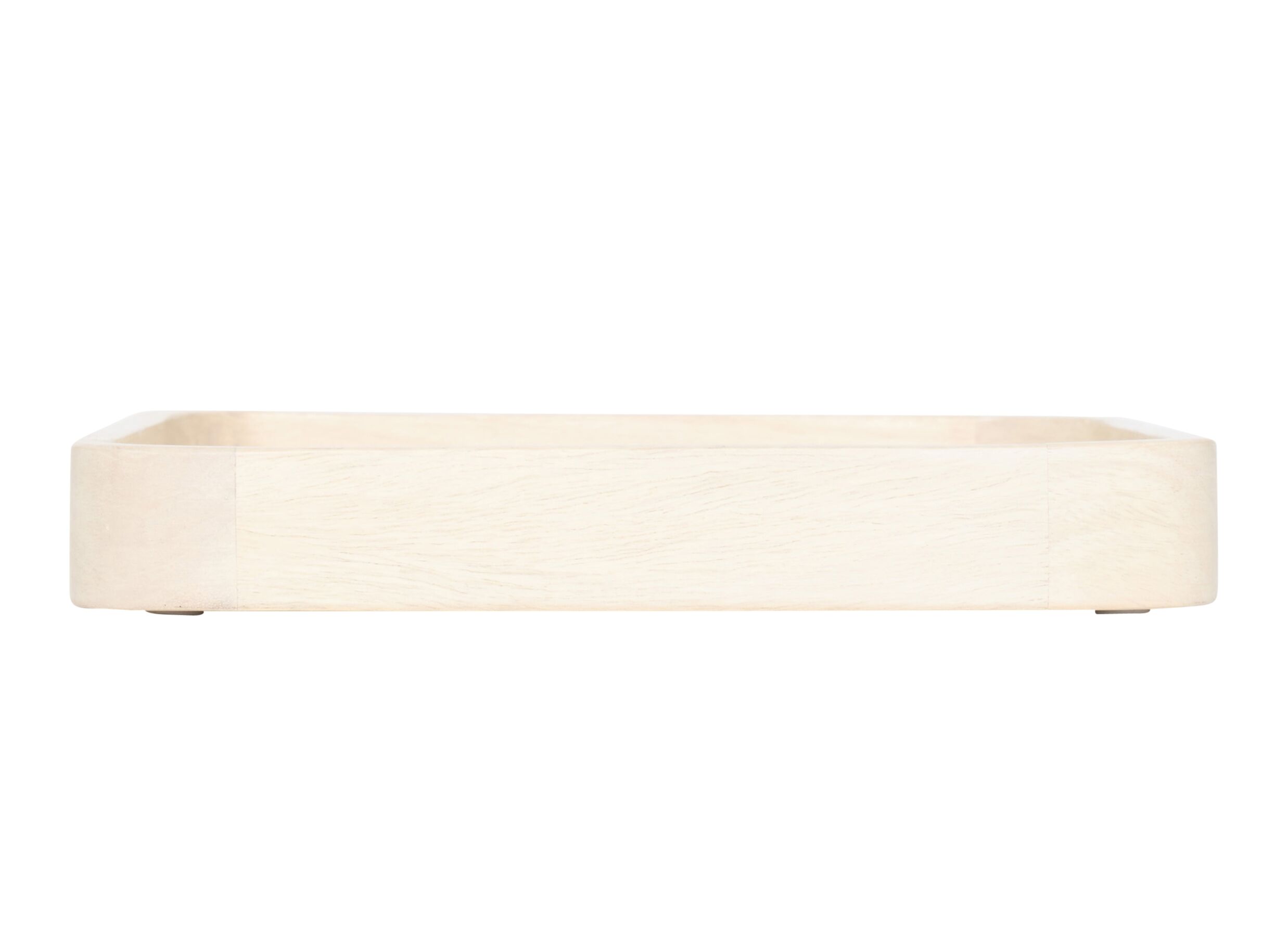 Overzichtsfoto - Dienblad 34,5x34,5x4cm - mangohout - beige