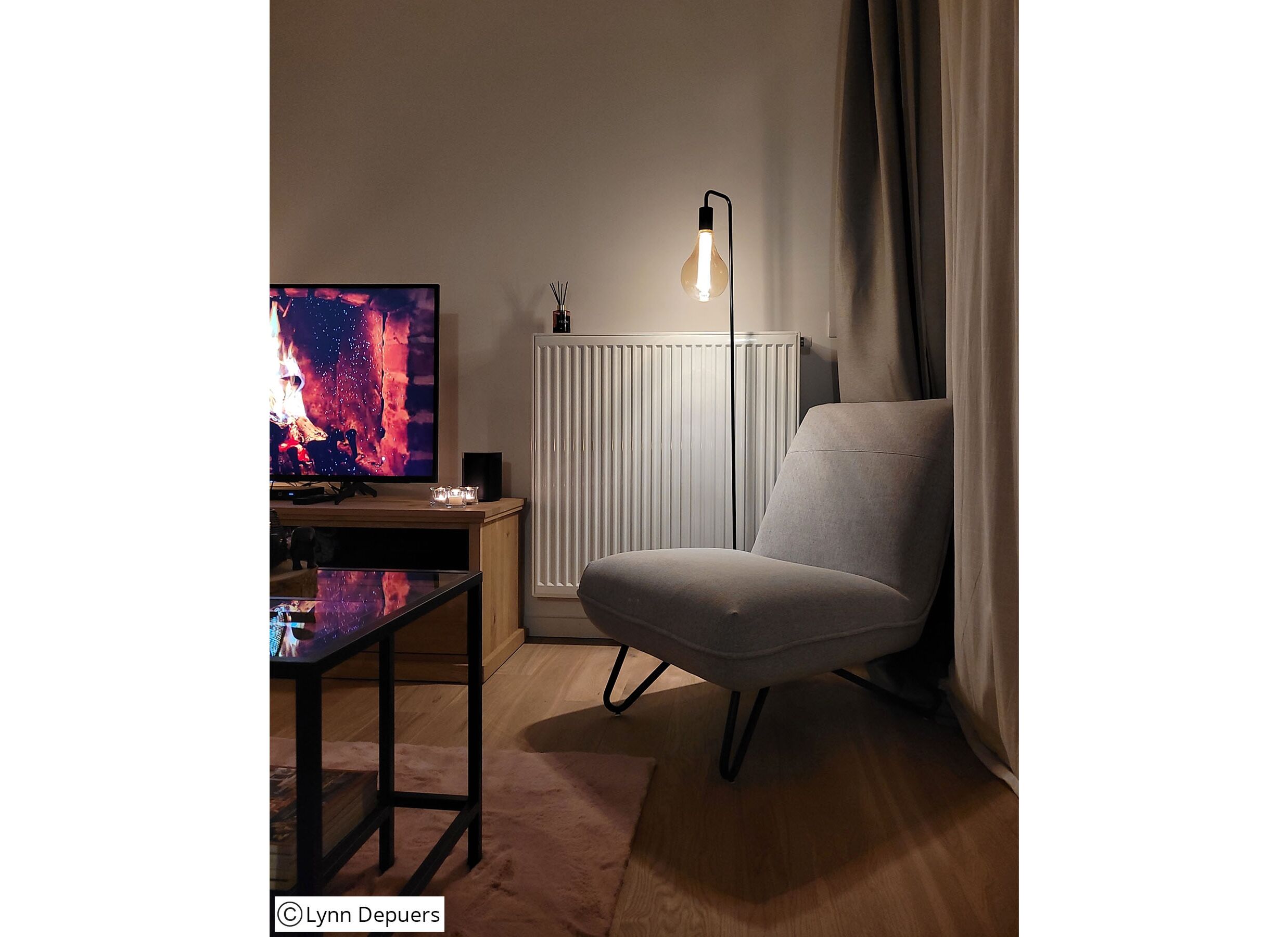 Staande lamp Keli E27 H150cm