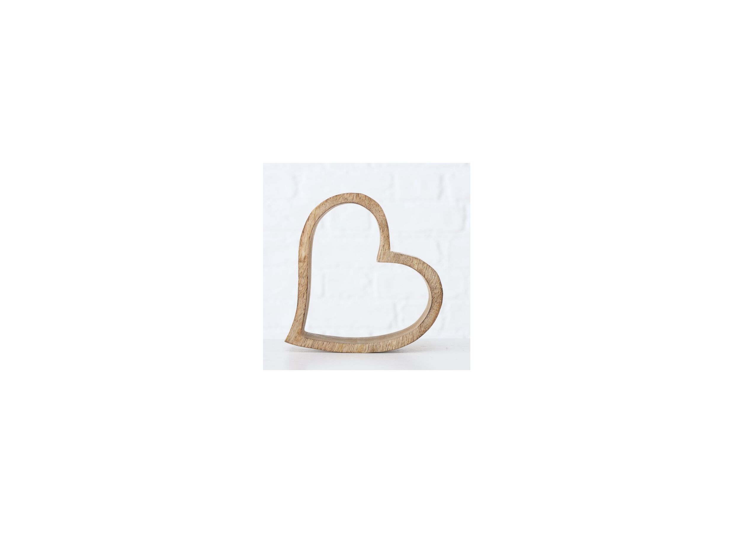 Aperçu - Déco Heart H14-19cm lot de 2