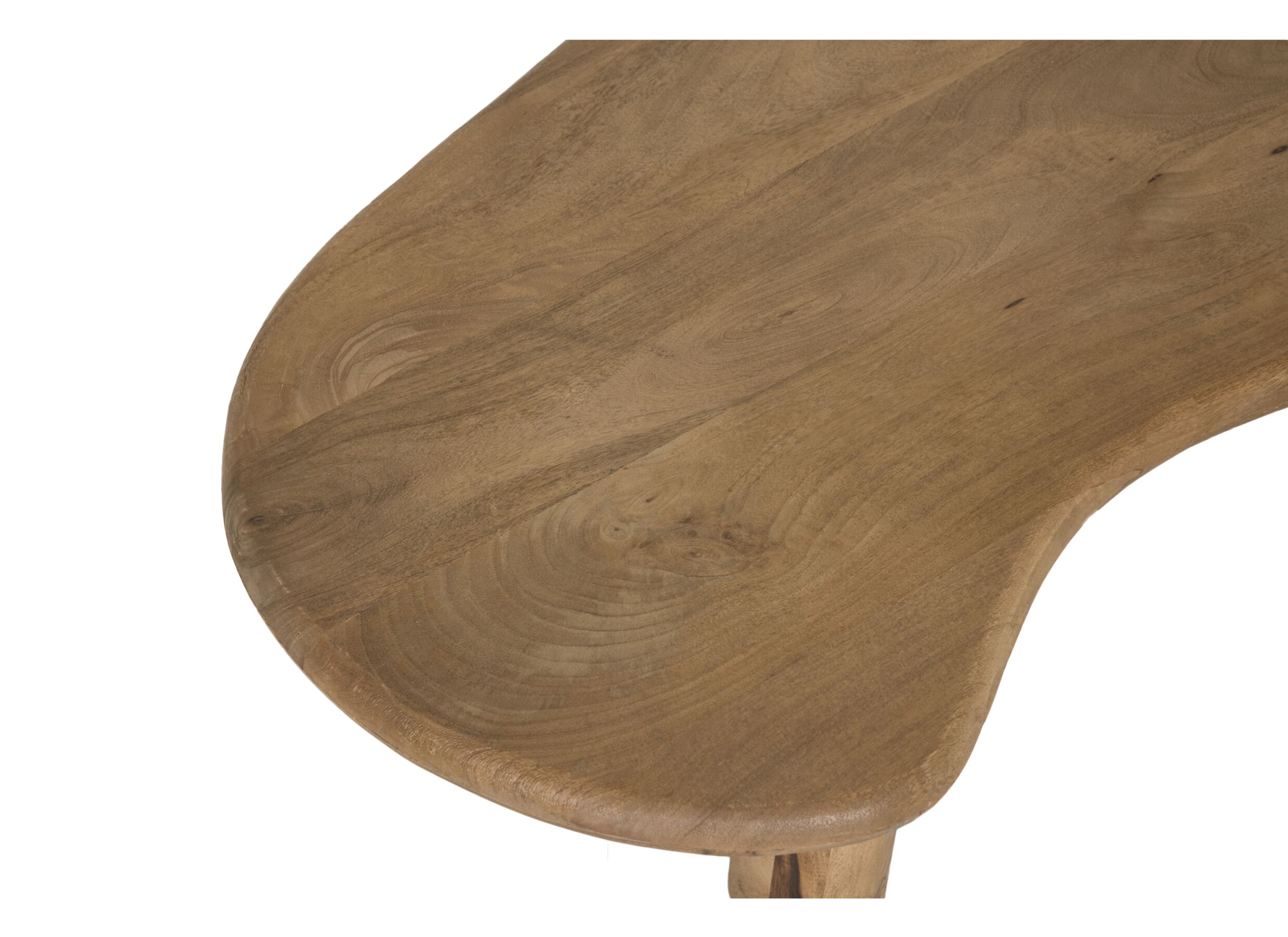 Detailfoto - Salontafel Odilon 145x85cm - hout massief - naturel