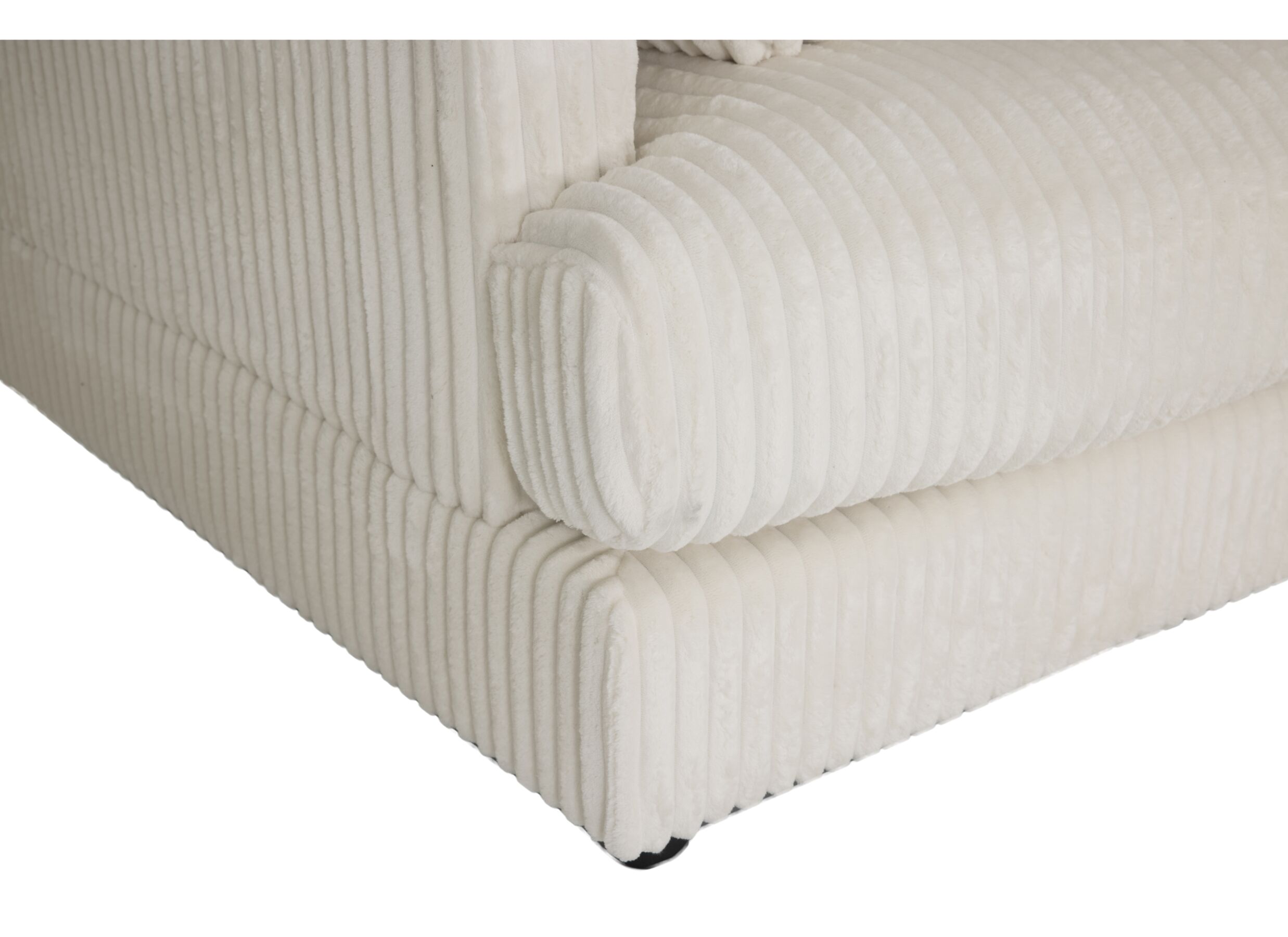 Detail - Canapé Condotti 3 places - corduroy - blanc