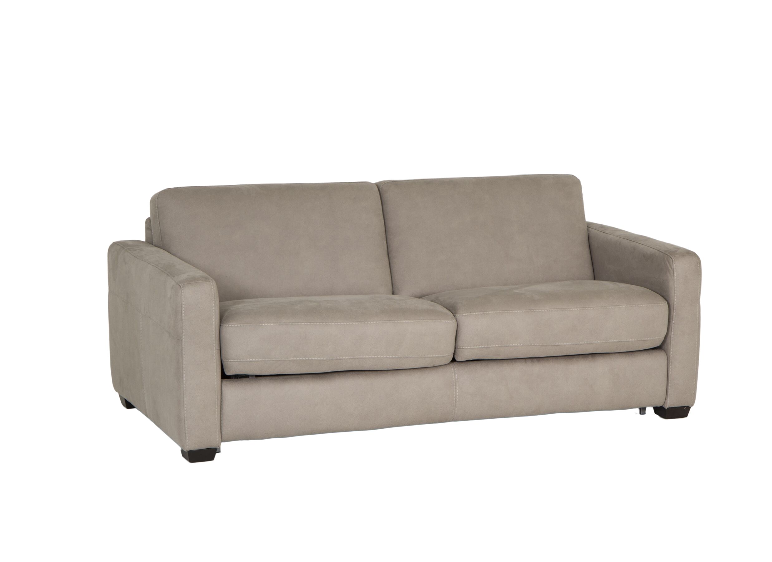 Canapé-lit Juicy 2 personnes tissu gris - Canapé-lit Juicy 2 personnes - 193x96cm - tissu - gris