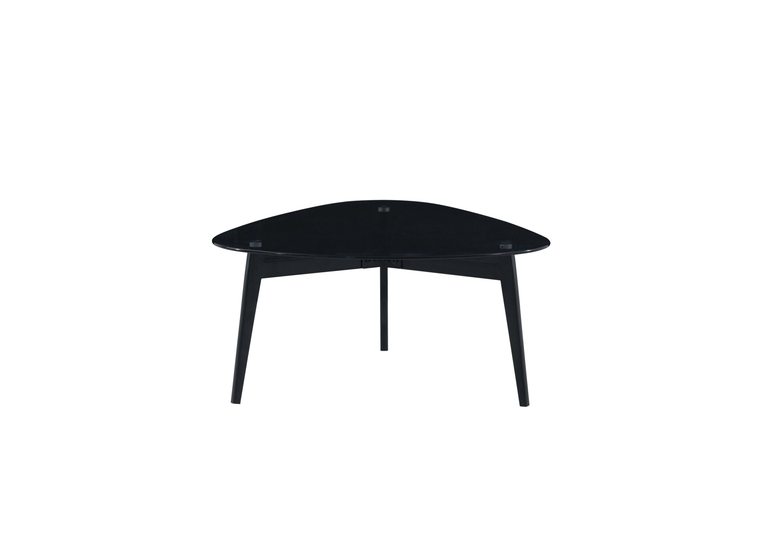 Aperçu - Table basse Planetoide Ø80cm - verre/metal - bleu - lot de 2
